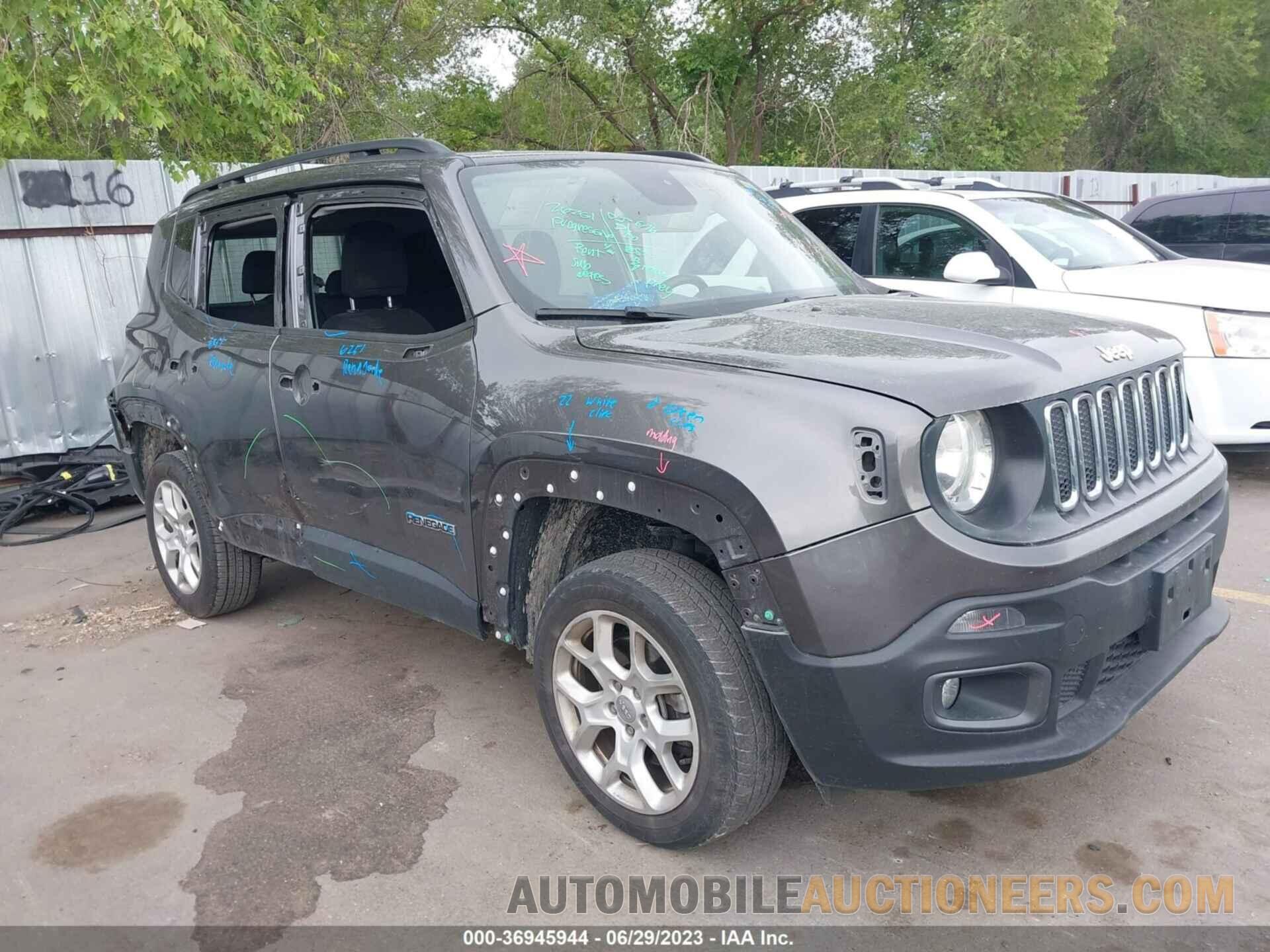 ZACCJBBB6JPJ33925 JEEP RENEGADE 2018