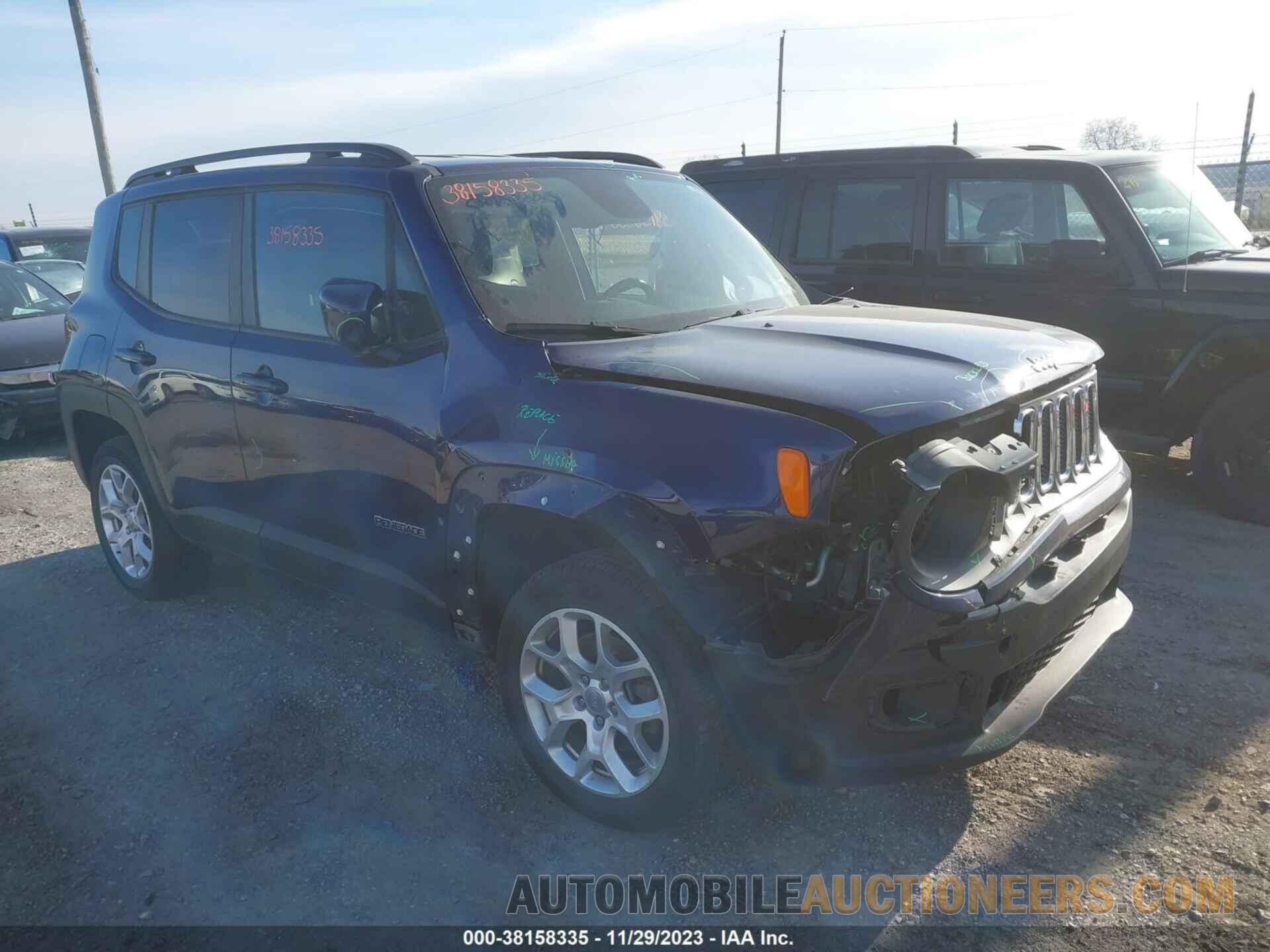 ZACCJBBB7JPH51385 JEEP RENEGADE 2018