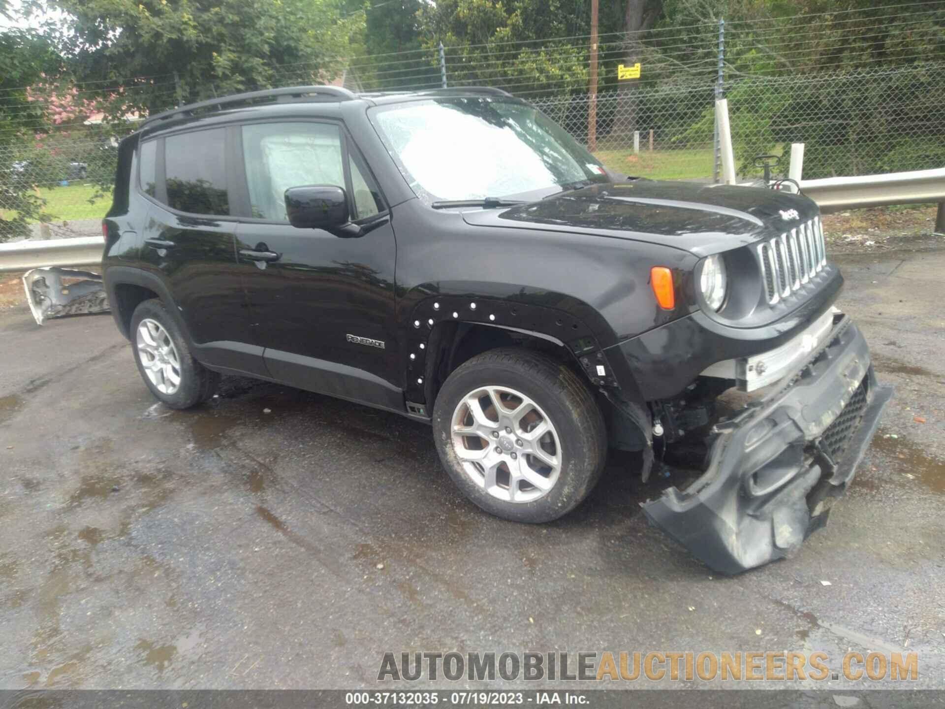 ZACCJBBB7JPJ01081 JEEP RENEGADE 2018