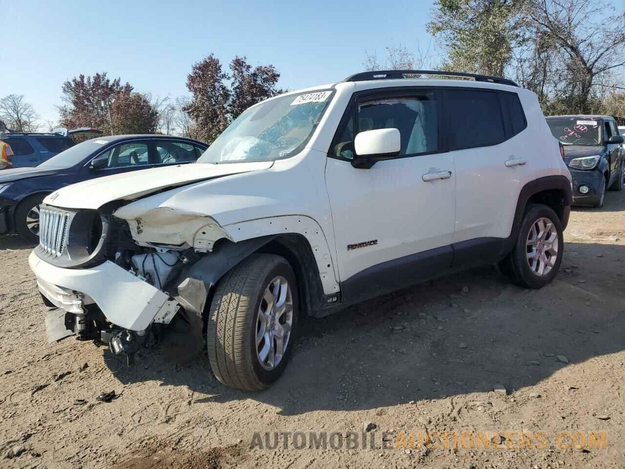 ZACCJBBB7JPJ02327 JEEP RENEGADE 2018