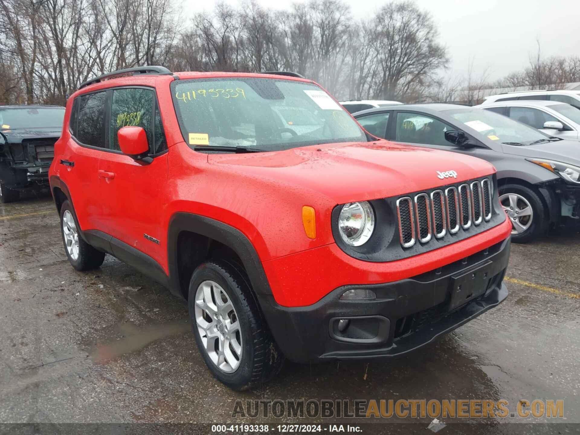 ZACCJBBB8HPG34182 JEEP RENEGADE 2017