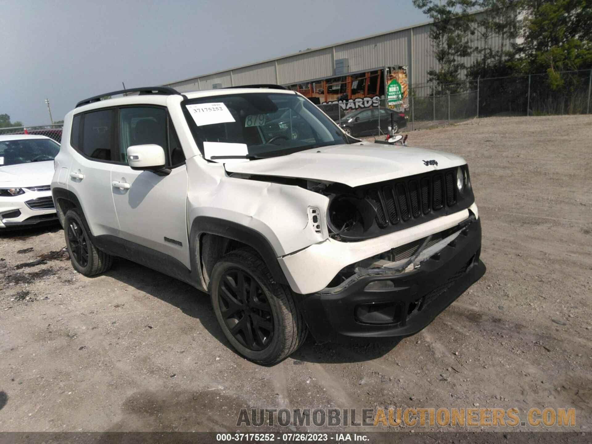 ZACCJBBB8JPG79595 JEEP RENEGADE 2018