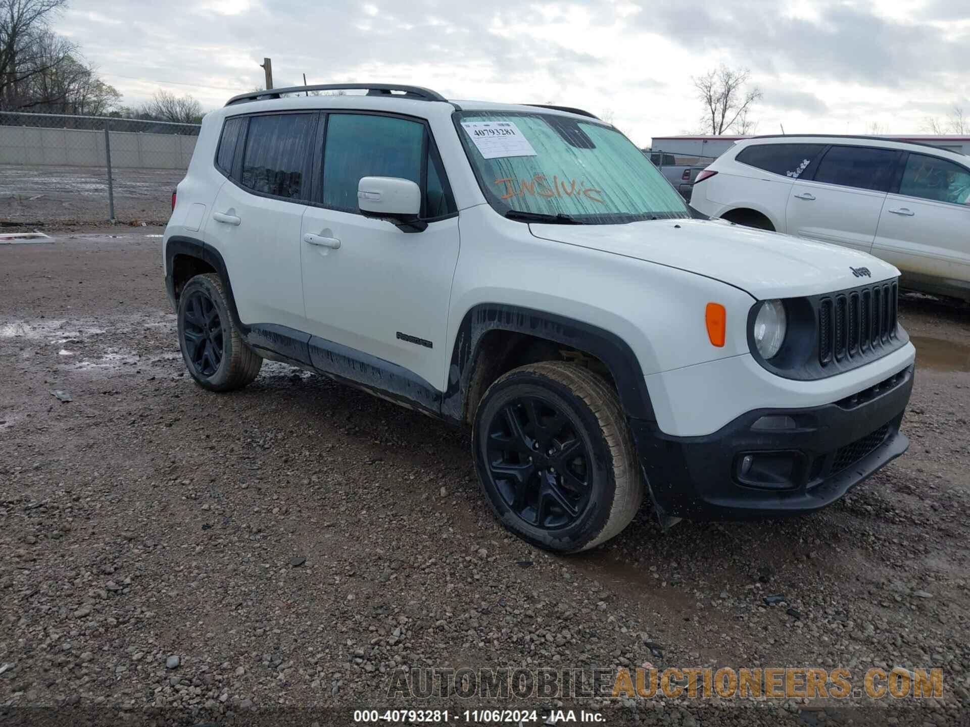 ZACCJBBB8JPG84165 JEEP RENEGADE 2018