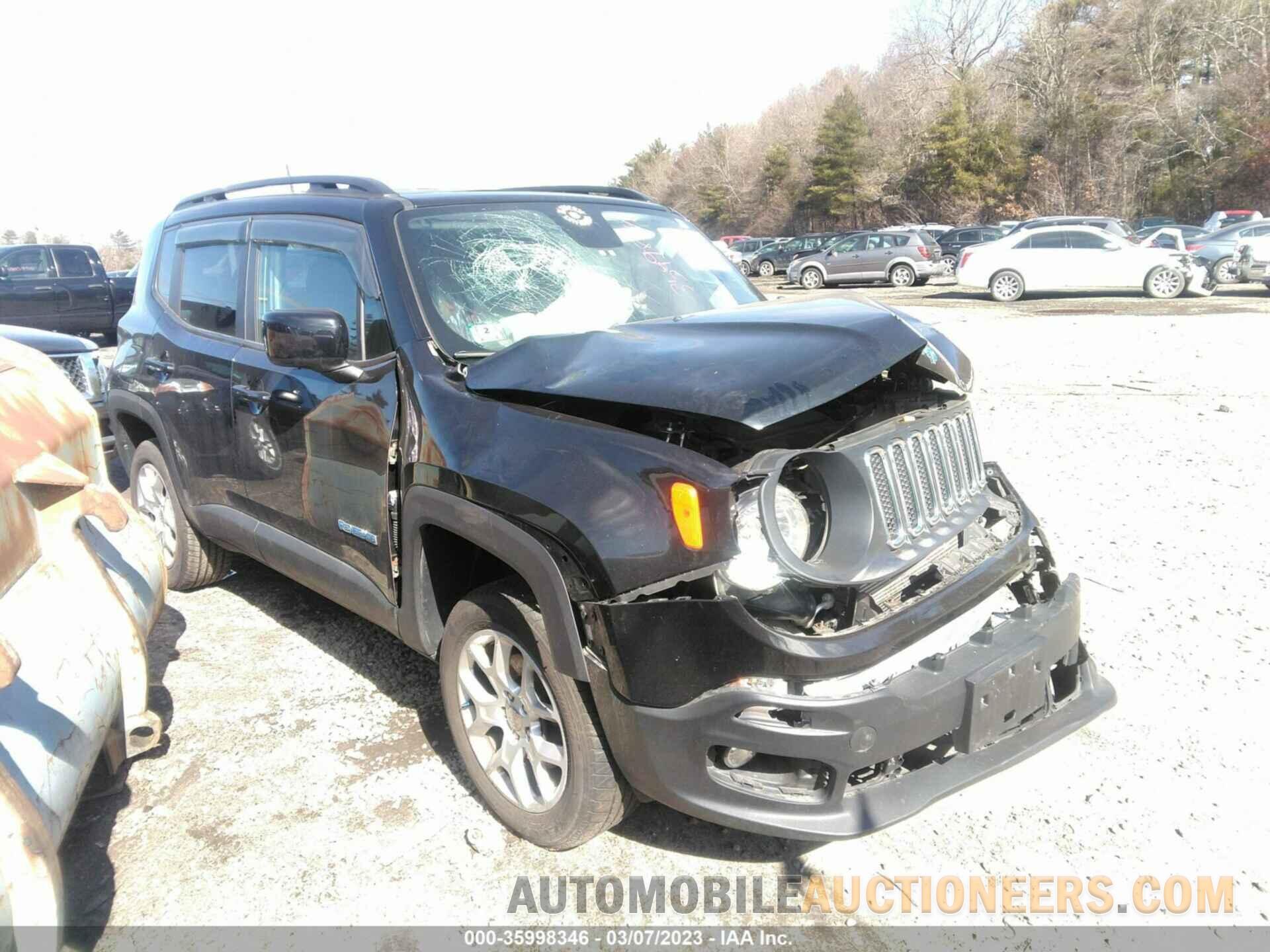 ZACCJBBB8JPG84280 JEEP RENEGADE 2018