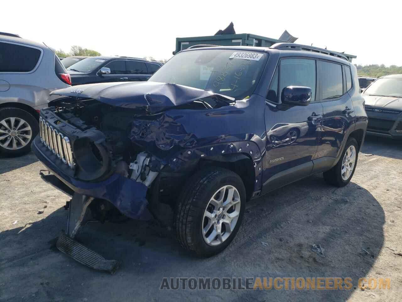 ZACCJBBB8JPG85168 JEEP RENEGADE 2018