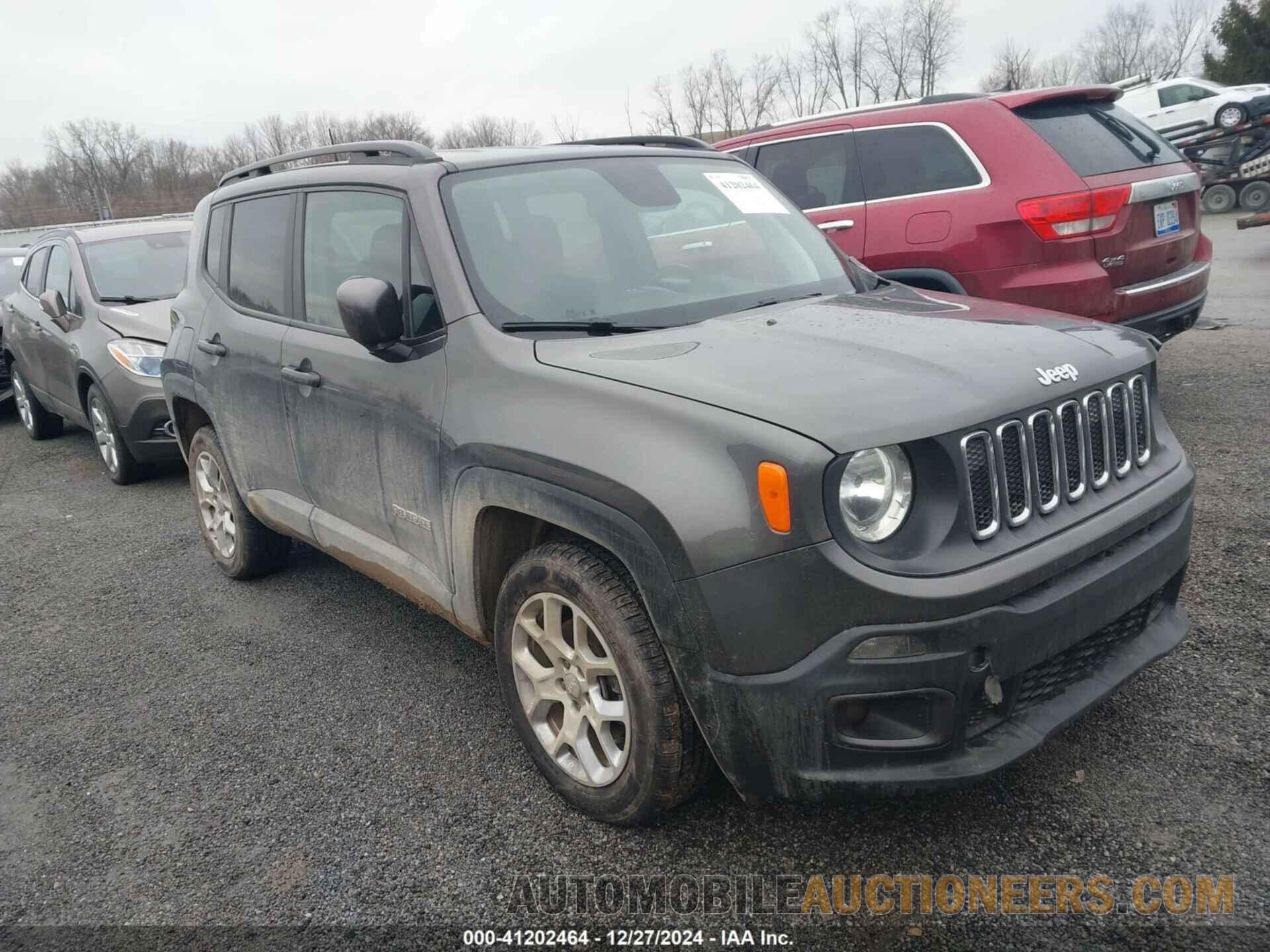 ZACCJBBB8JPG86160 JEEP RENEGADE 2018