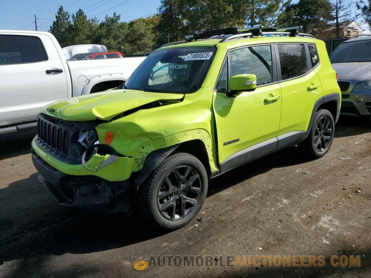 ZACCJBBB8JPH65697 JEEP RENEGADE 2018