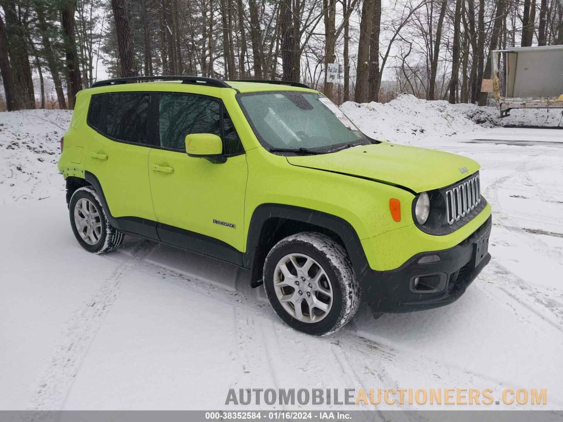 ZACCJBBB8JPJ08105 JEEP RENEGADE 2018