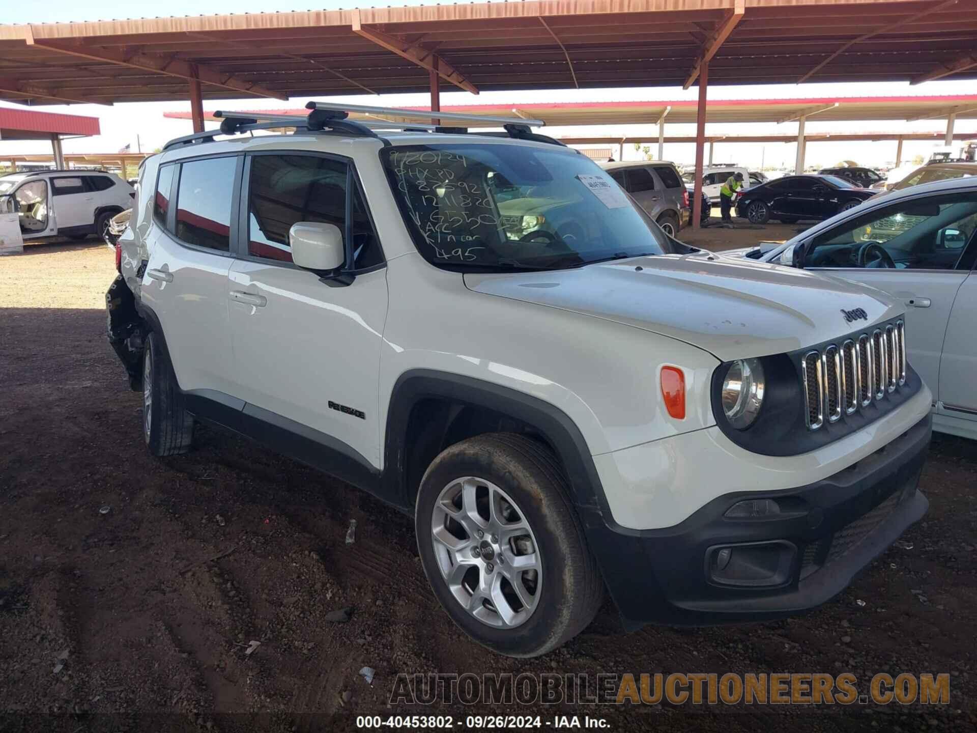 ZACCJBBB9HPG55011 JEEP RENEGADE 2017