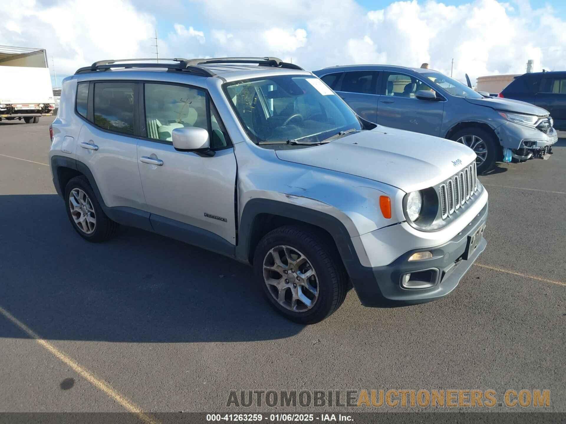 ZACCJBBB9JPH87000 JEEP RENEGADE 2018