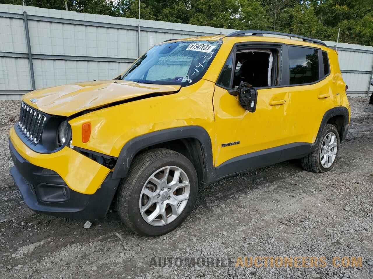 ZACCJBBB9JPH92794 JEEP RENEGADE 2018