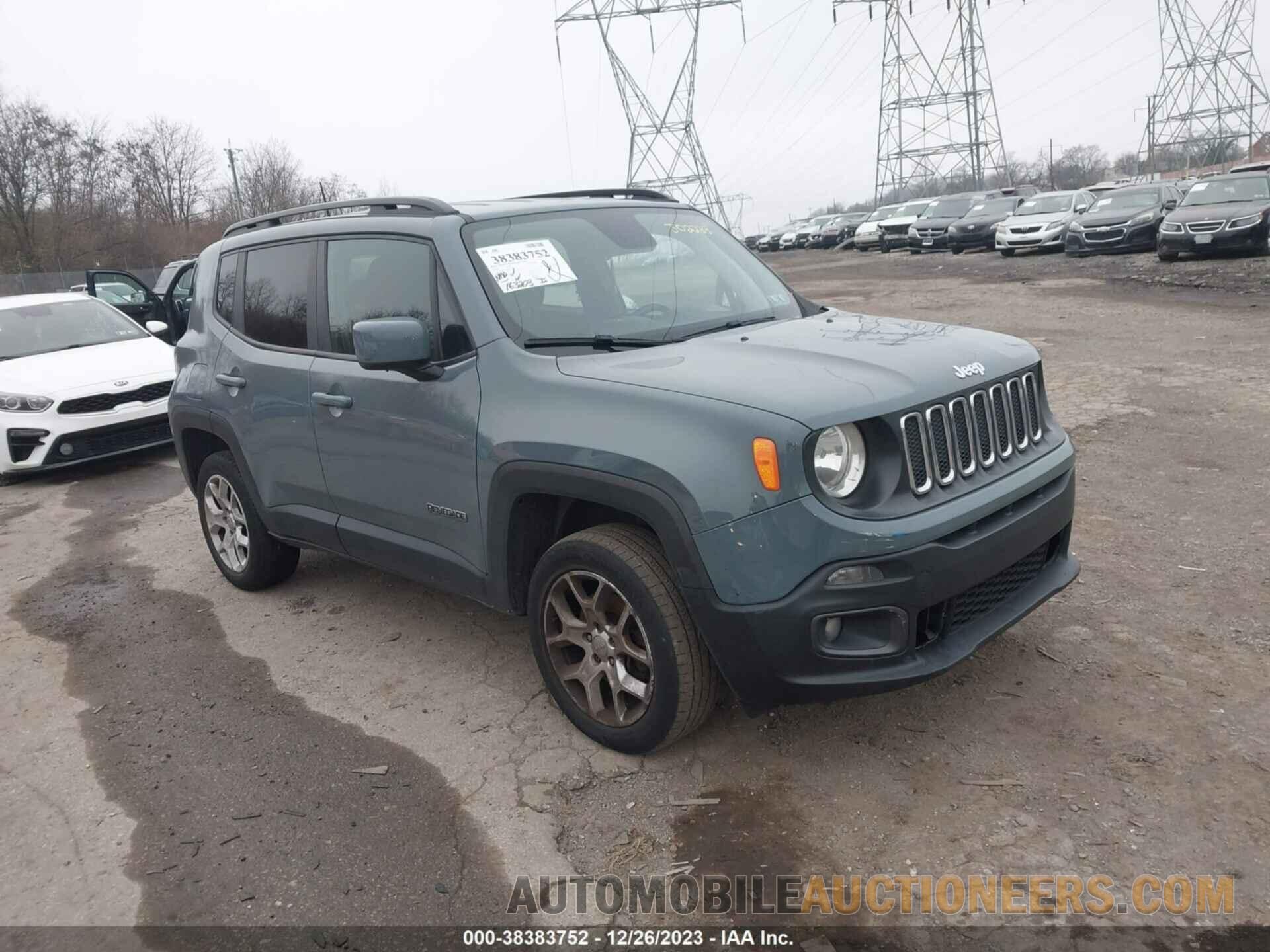 ZACCJBBB9JPJ02233 JEEP RENEGADE 2018