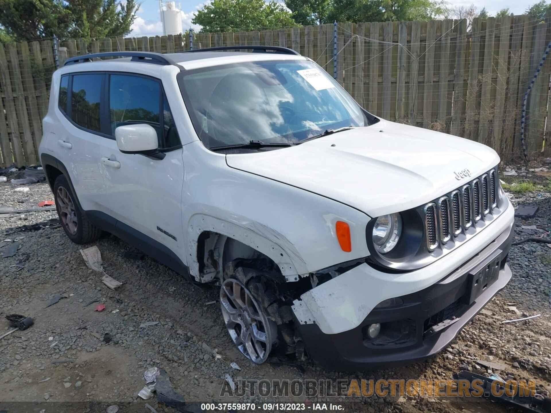 ZACCJBBB9JPJ50332 JEEP RENEGADE 2018