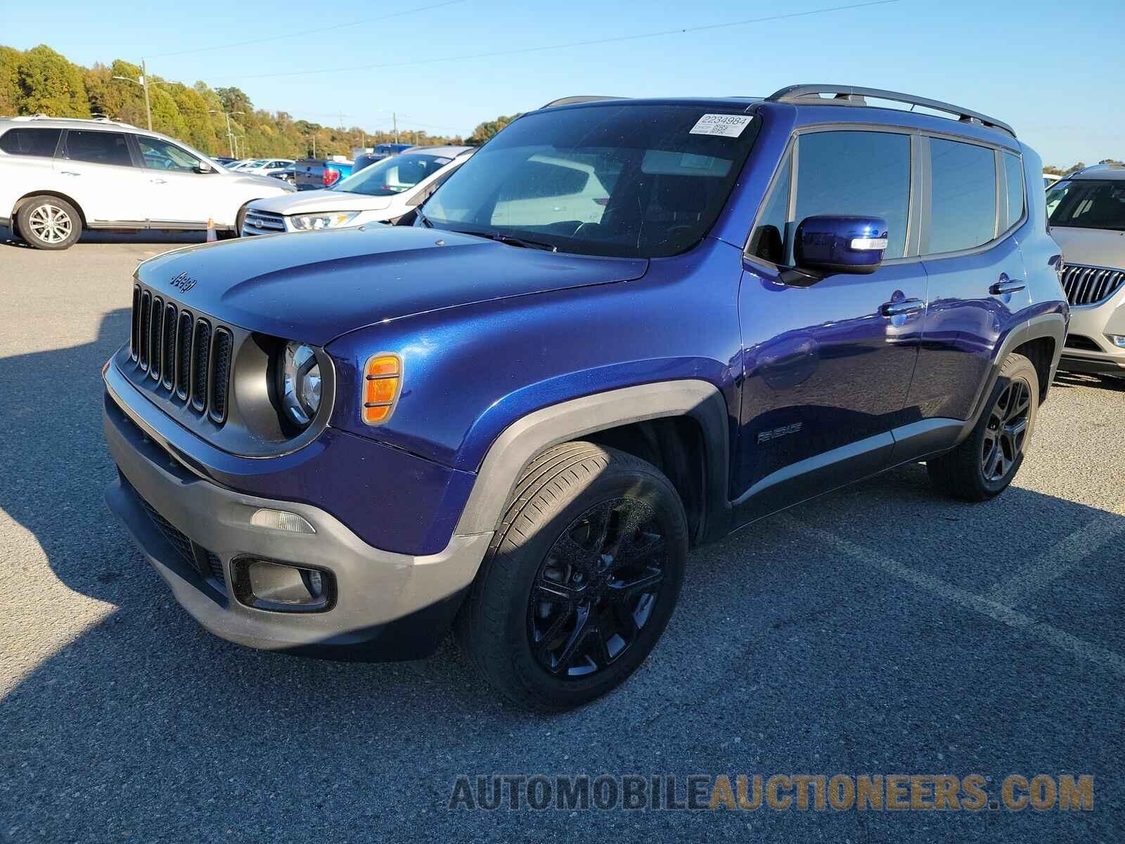 ZACCJBBBXHPG56930 Jeep Renegade 2017