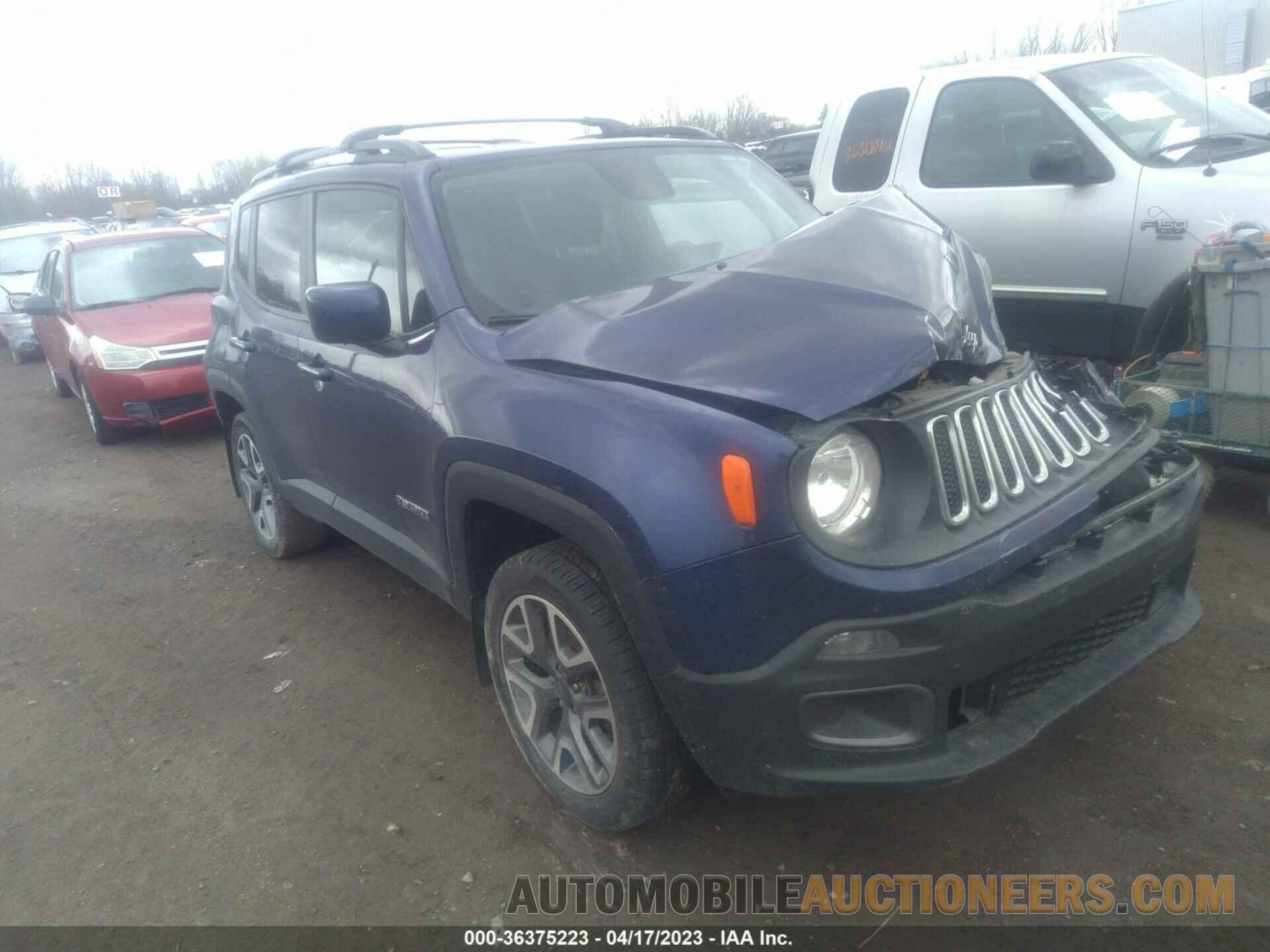 ZACCJBBBXJPH07543 JEEP RENEGADE 2018