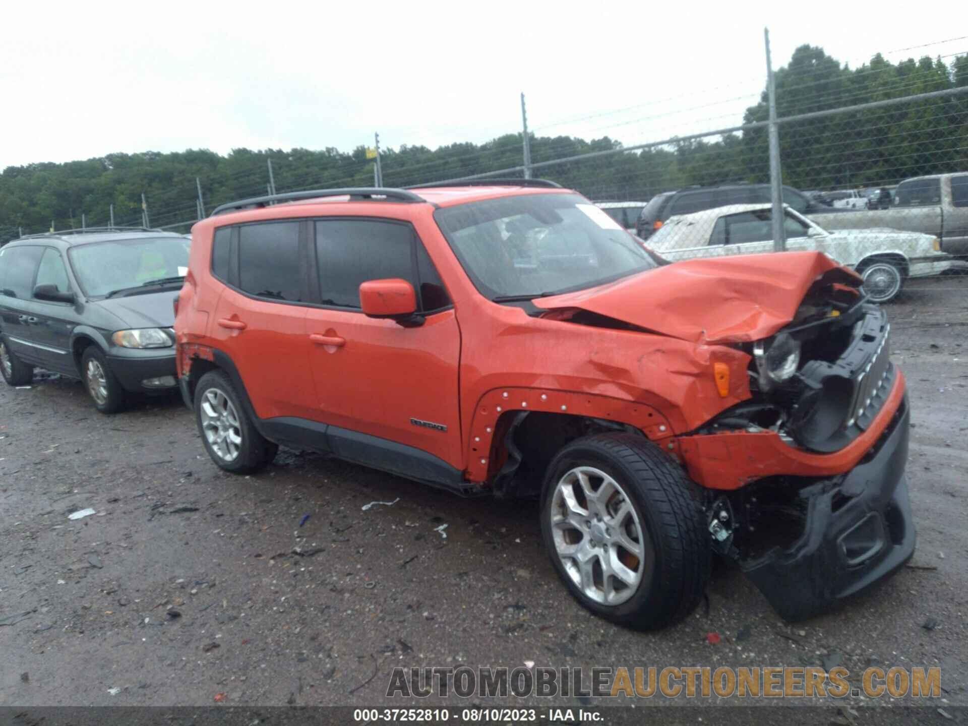 ZACCJBBBXJPH45807 JEEP RENEGADE 2018