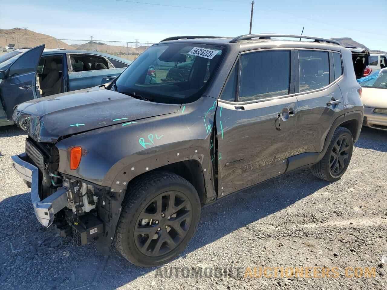 ZACCJBBBXJPH57391 JEEP RENEGADE 2018