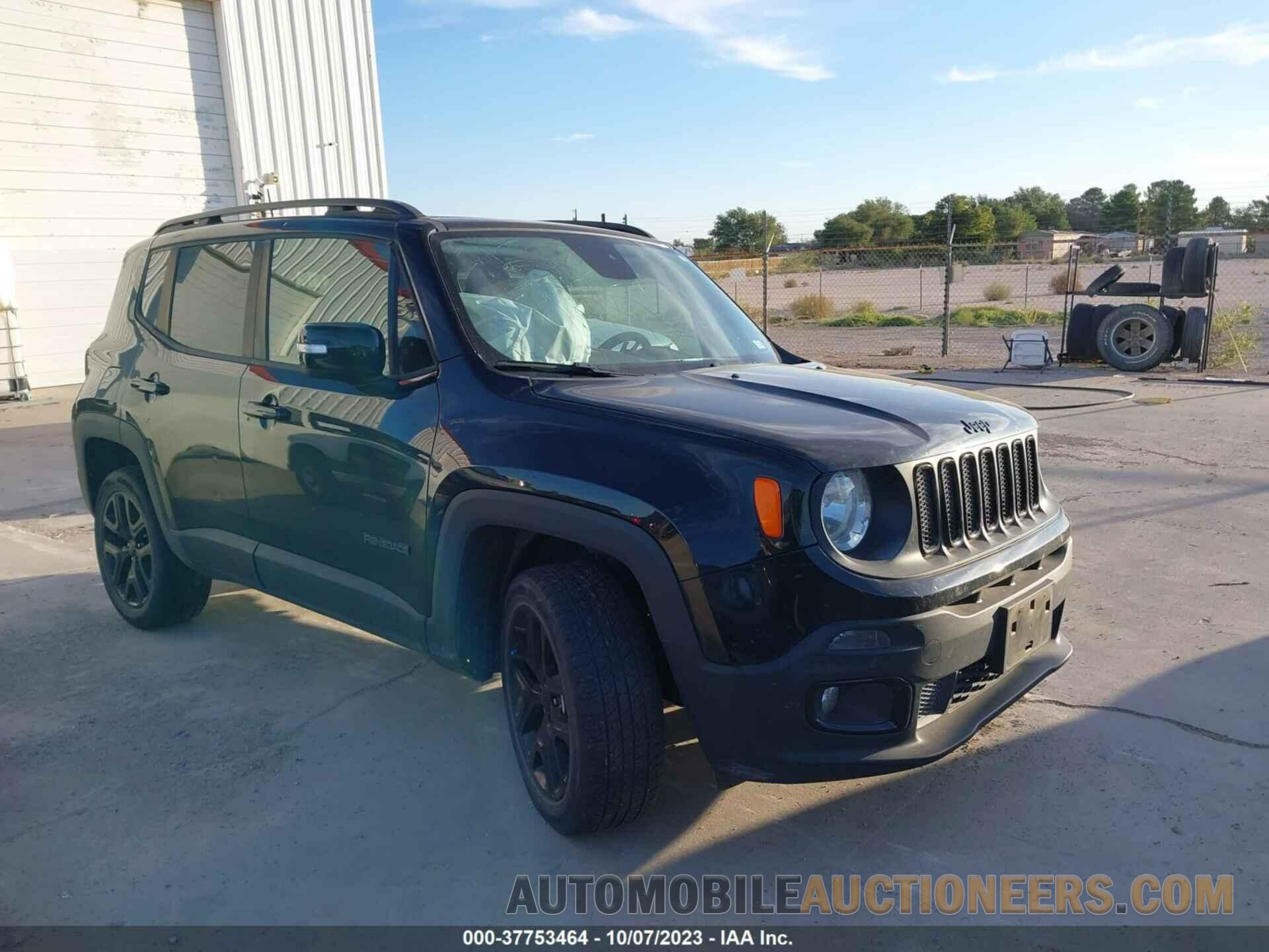 ZACCJBBBXJPH69024 JEEP RENEGADE 2018