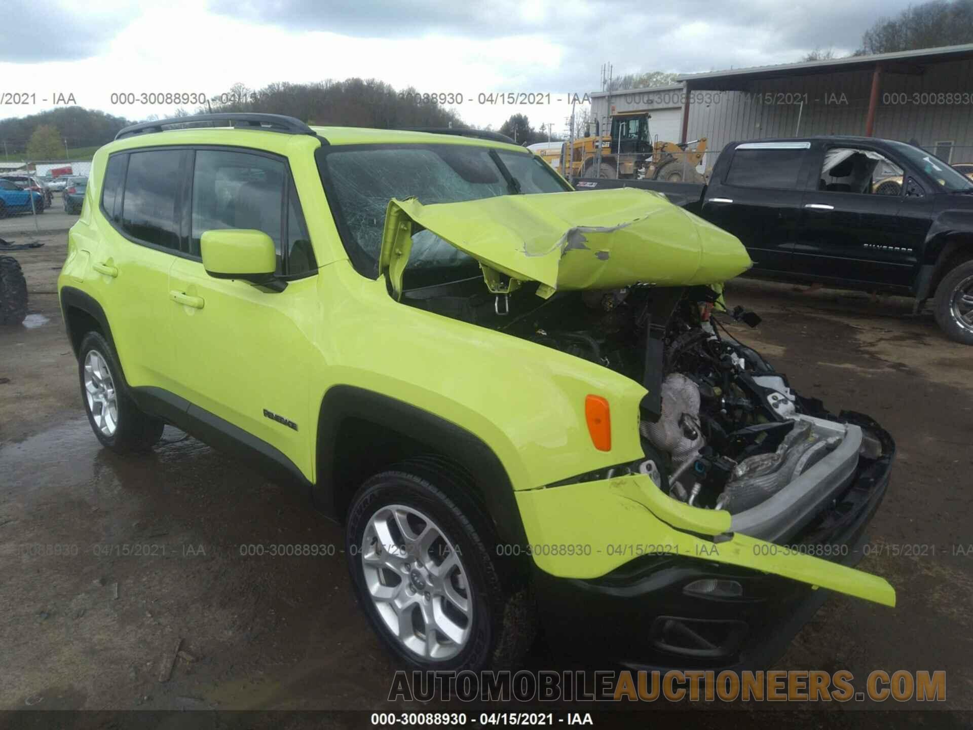 ZACCJBBBXJPH99544 JEEP RENEGADE 2018