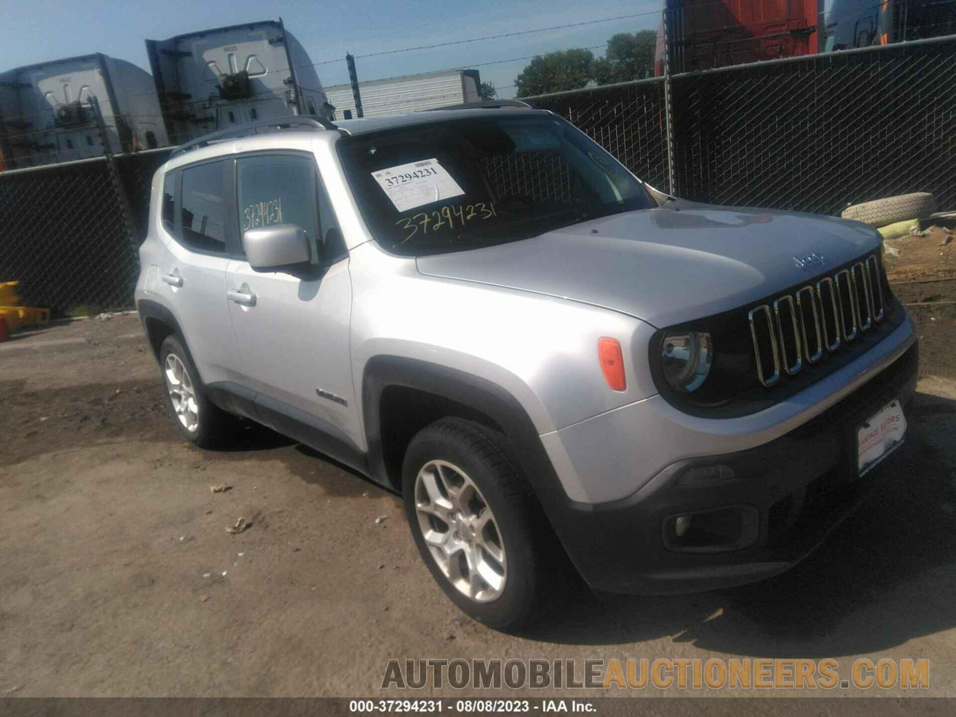 ZACCJBBBXJPJ12267 JEEP RENEGADE 2018