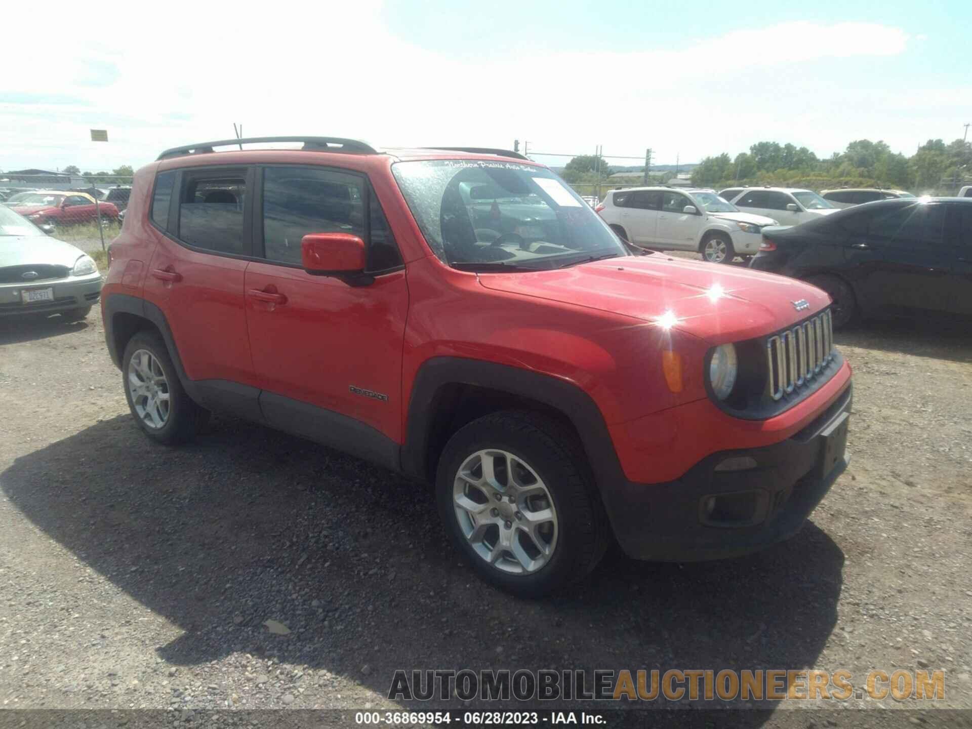 ZACCJBBBXJPJ16254 JEEP RENEGADE 2018