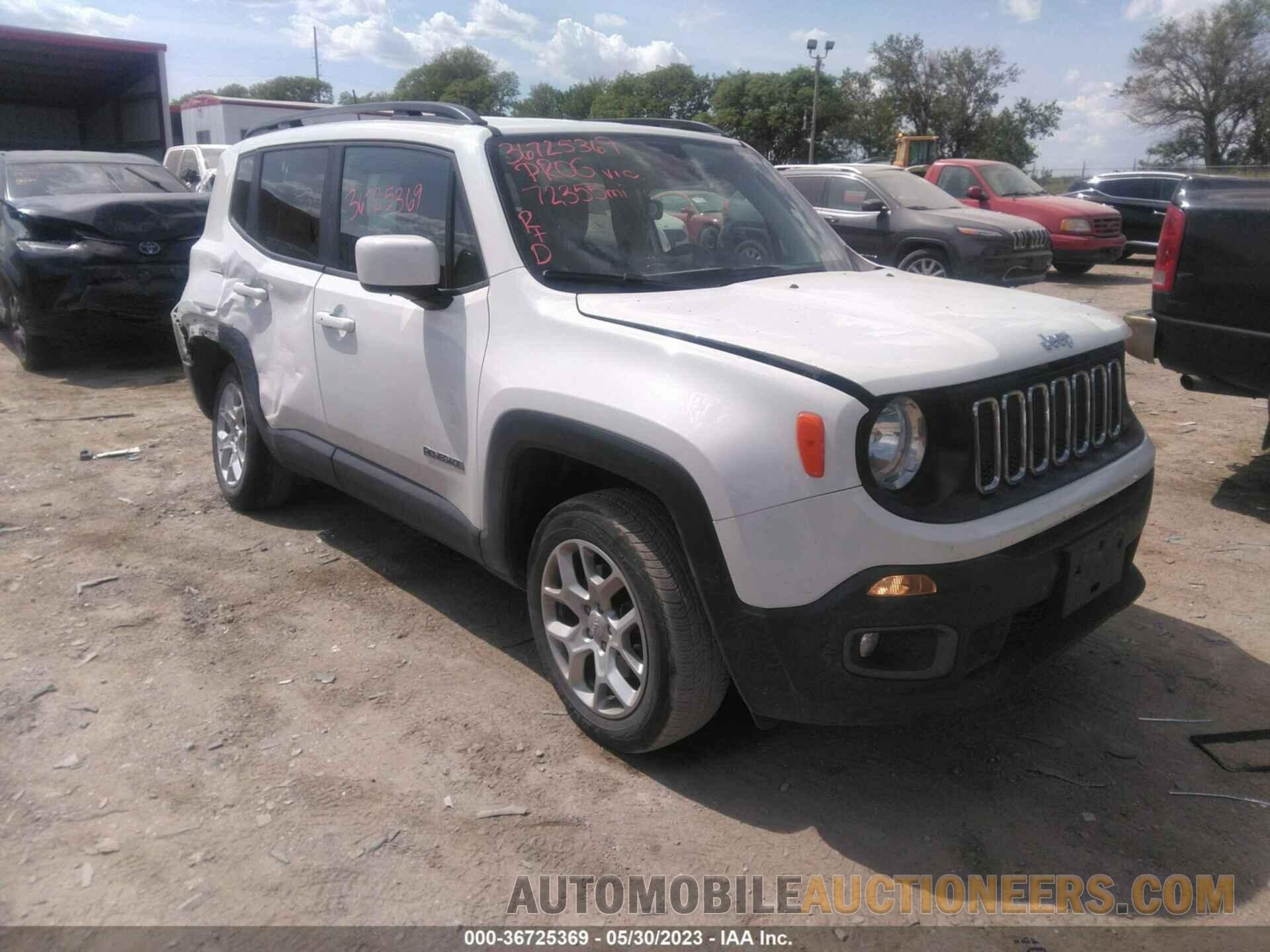 ZACCJBBBXJPJ32776 JEEP RENEGADE 2018