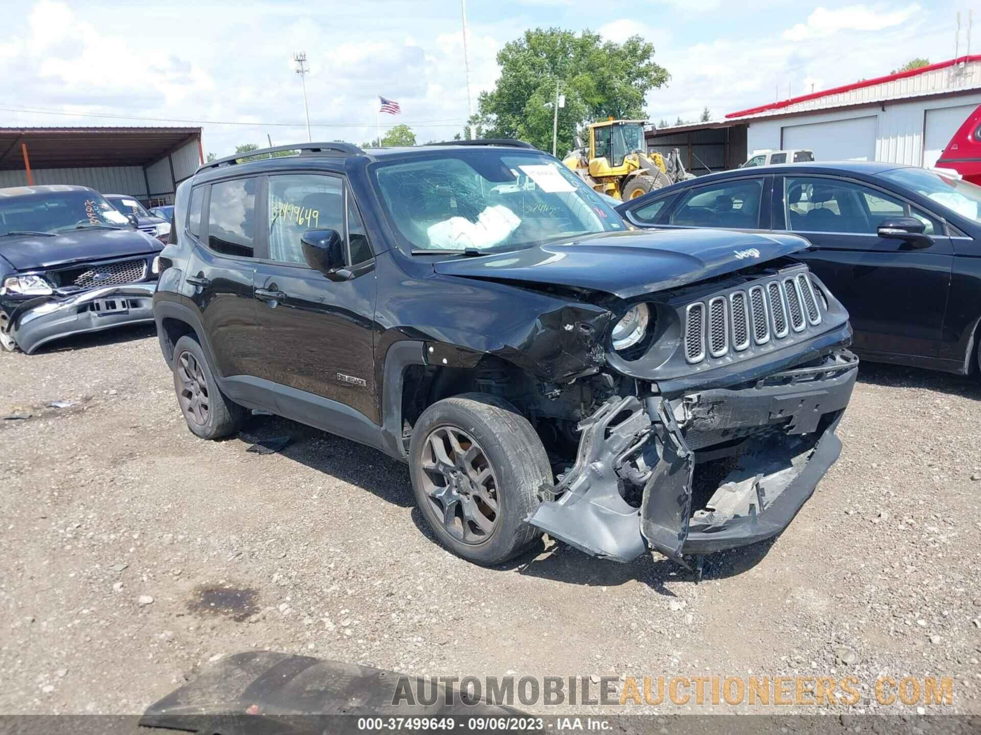 ZACCJBBBXJPJ33930 JEEP RENEGADE 2018