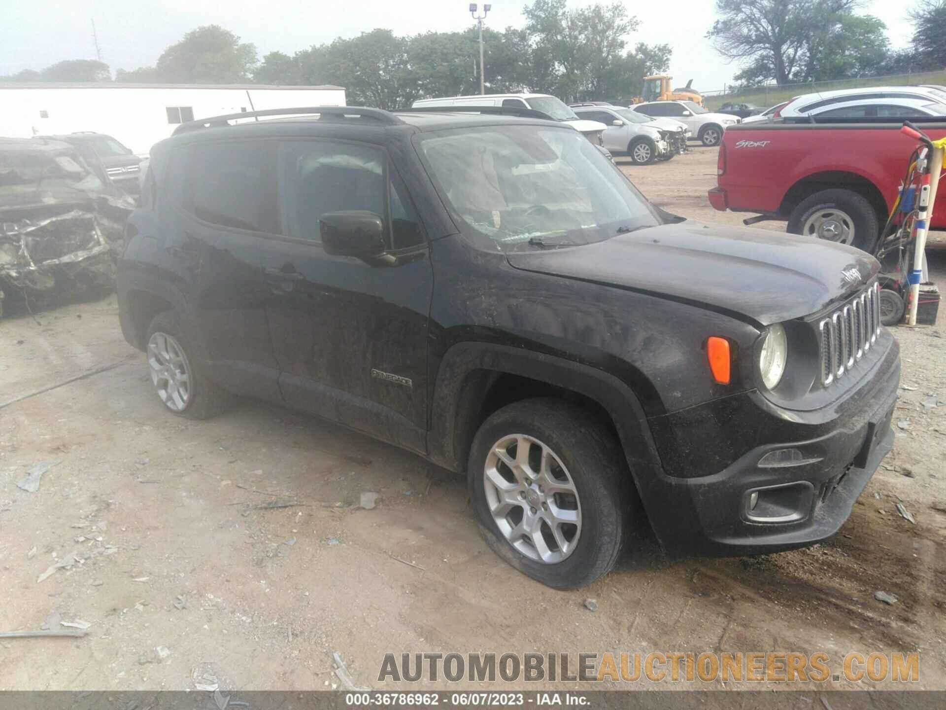 ZACCJBBBXJPJ38190 JEEP RENEGADE 2018