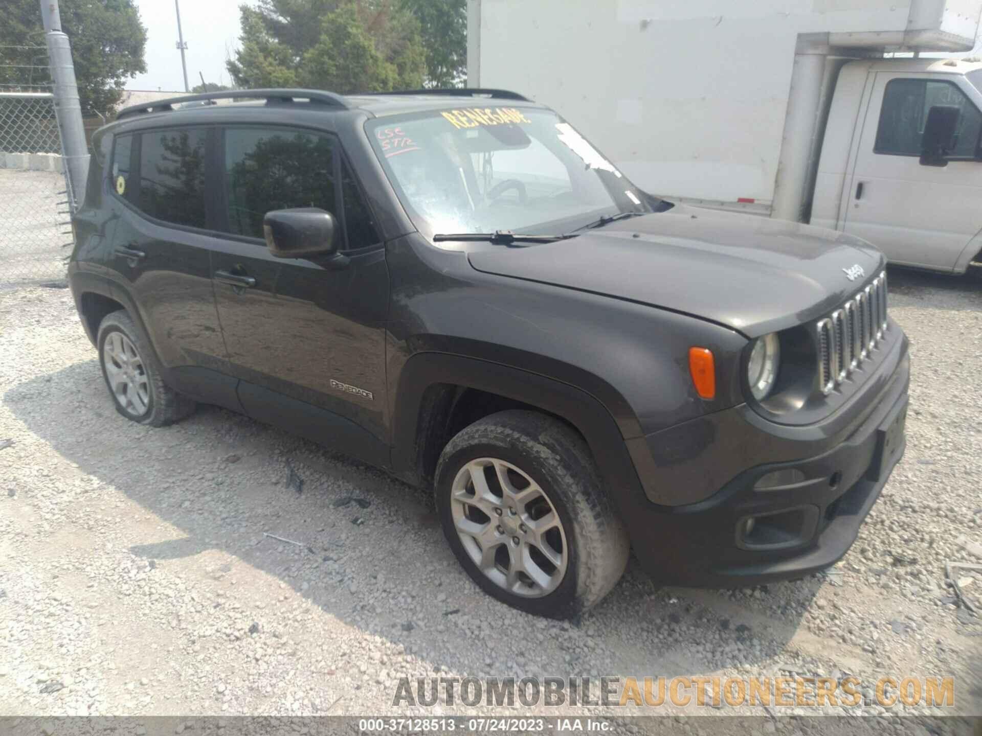 ZACCJBBBXJPJ44927 JEEP RENEGADE 2018