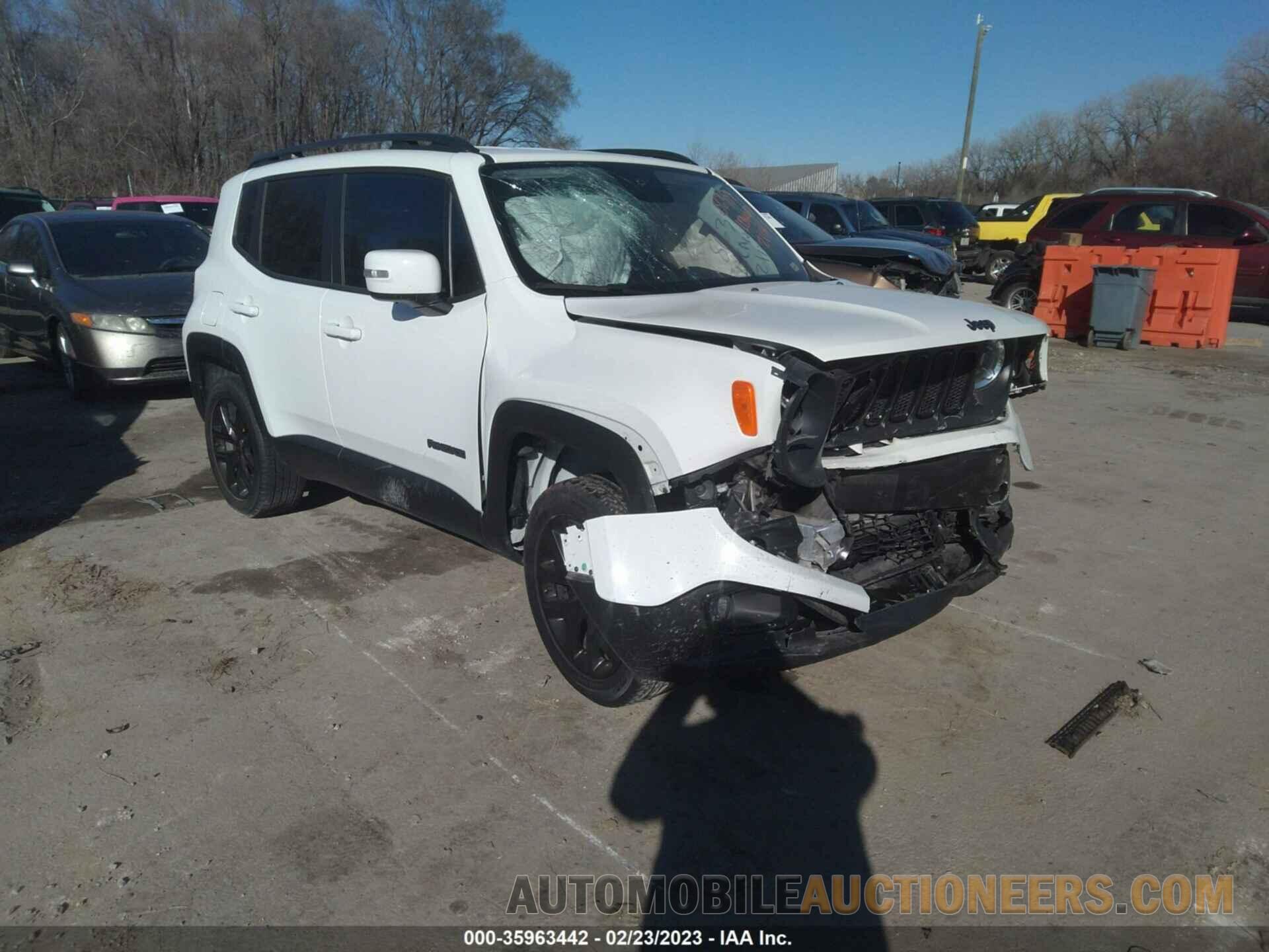 ZACCJBBH1JPH07693 JEEP RENEGADE 2018