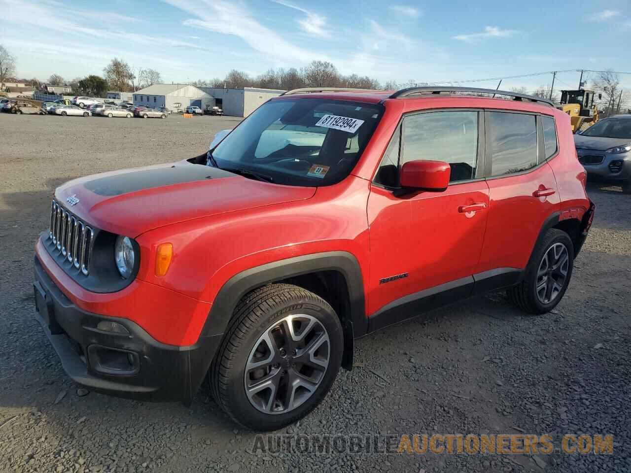 ZACCJBBT0FPB65976 JEEP RENEGADE 2015