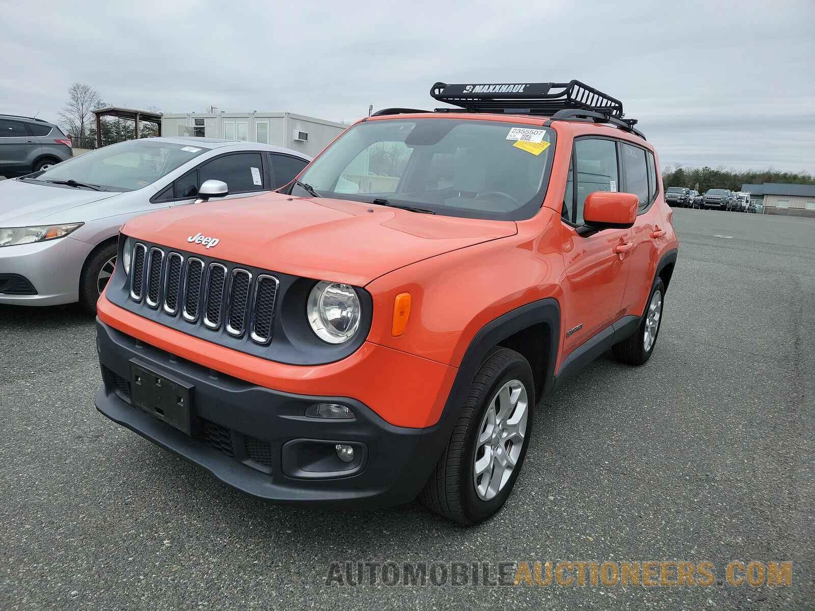 ZACCJBBT0FPB70257 Jeep Renegade 2015