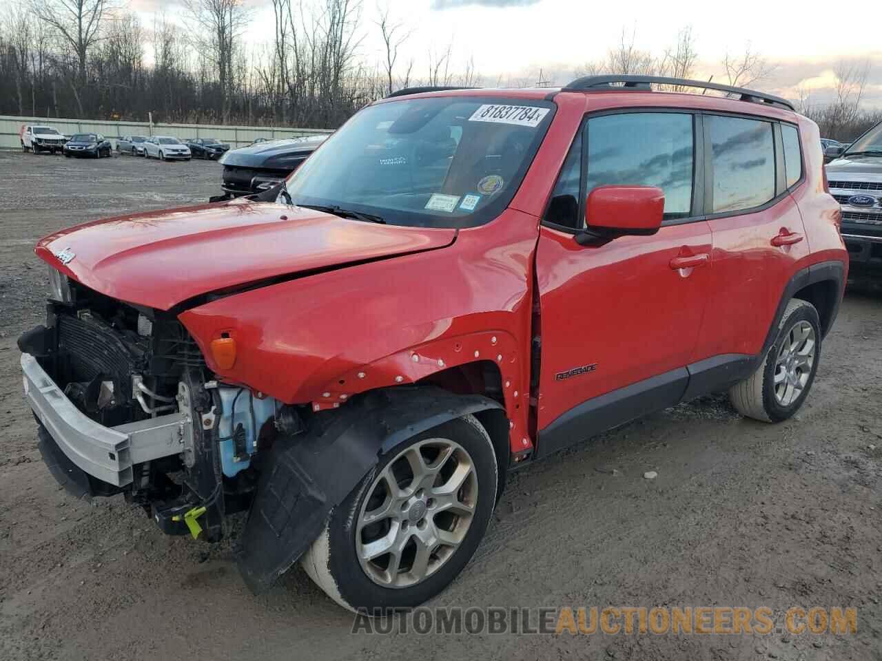 ZACCJBBT0FPC22263 JEEP RENEGADE 2015