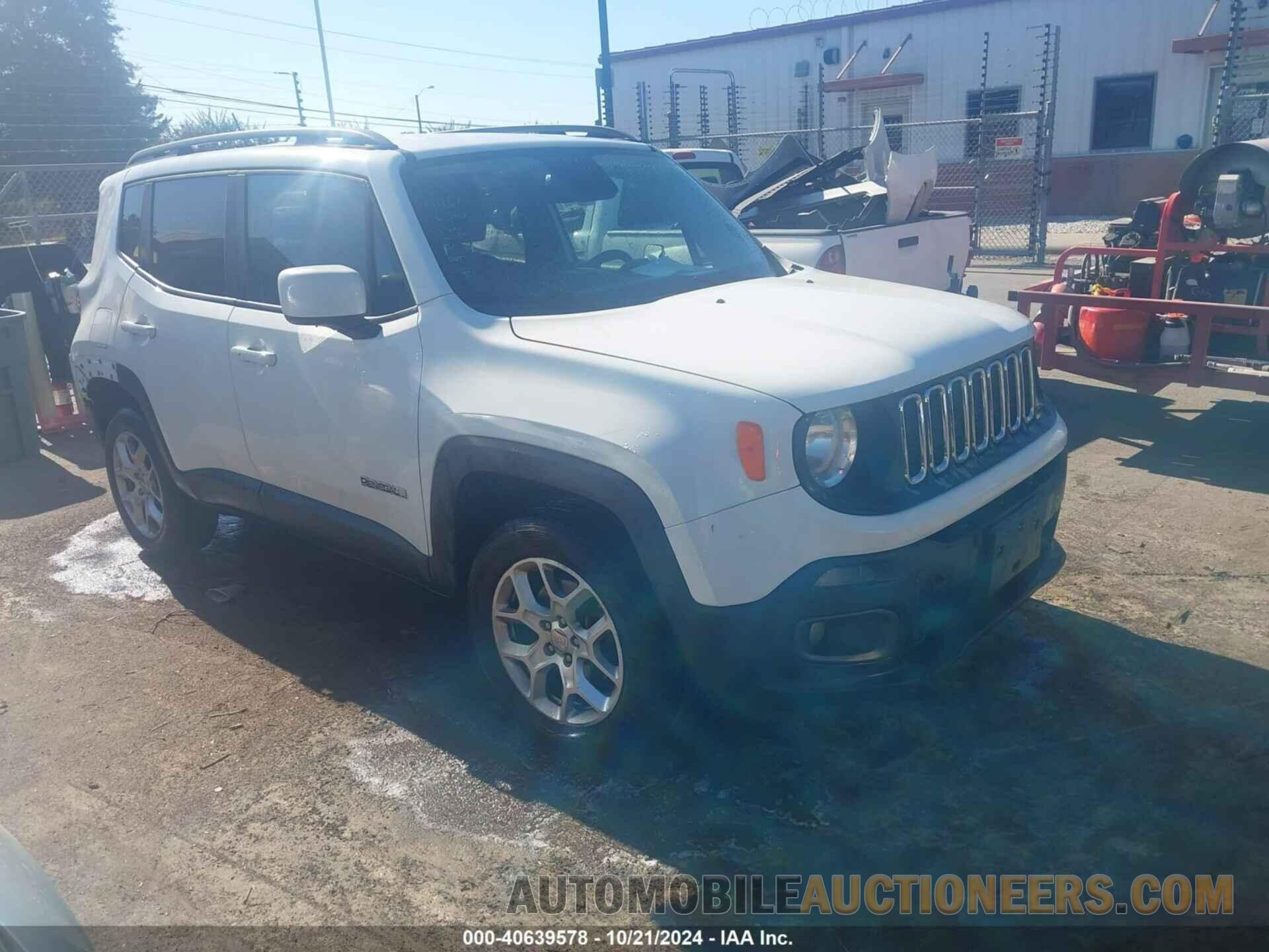 ZACCJBBT0GPC50744 JEEP RENEGADE 2016