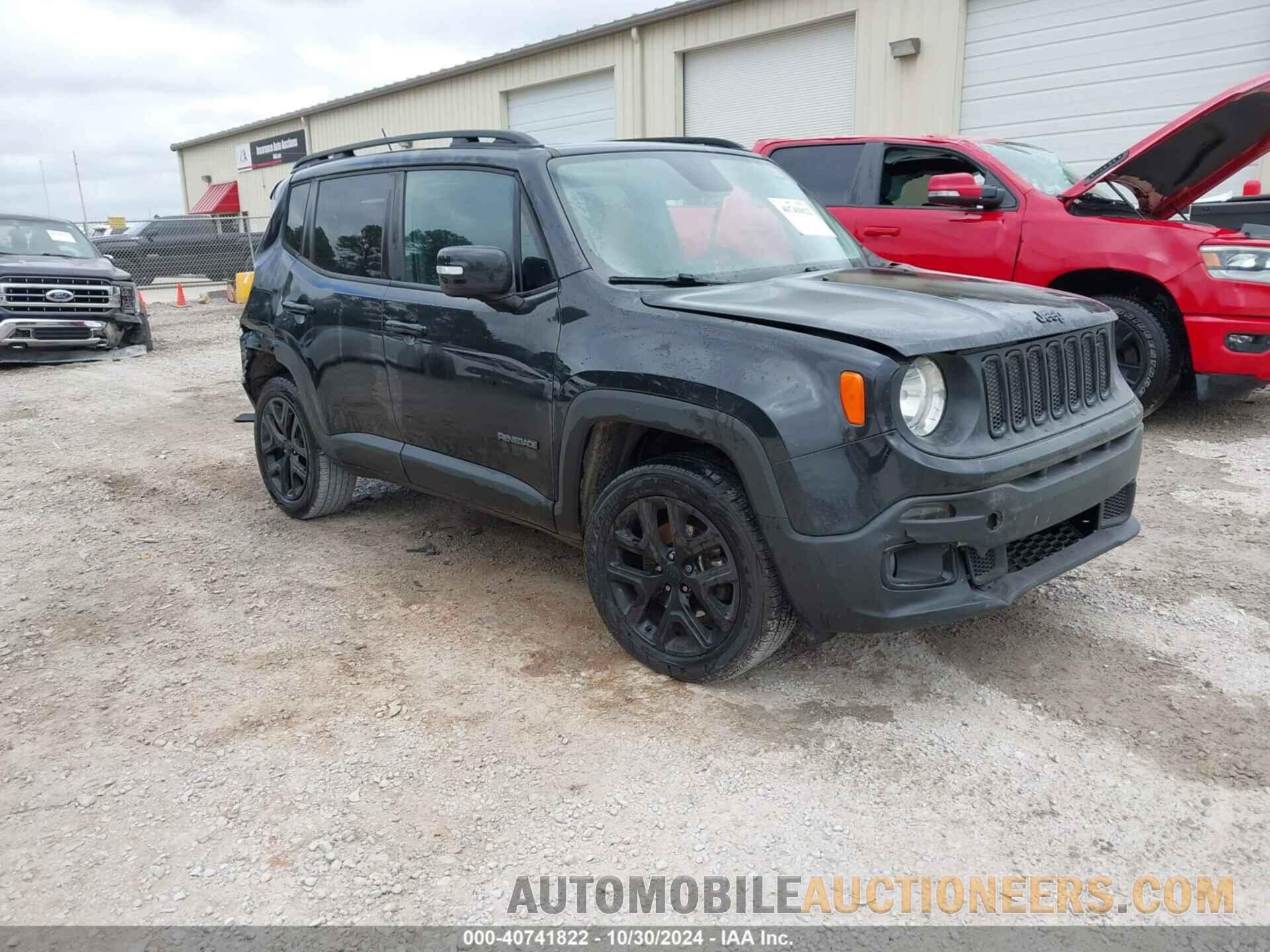 ZACCJBBT0GPD39777 JEEP RENEGADE 2016