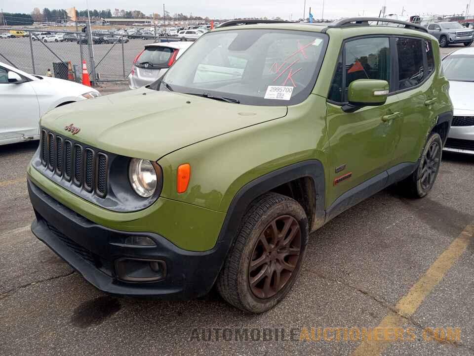 ZACCJBBT0GPE15045 Jeep Renegade 2016