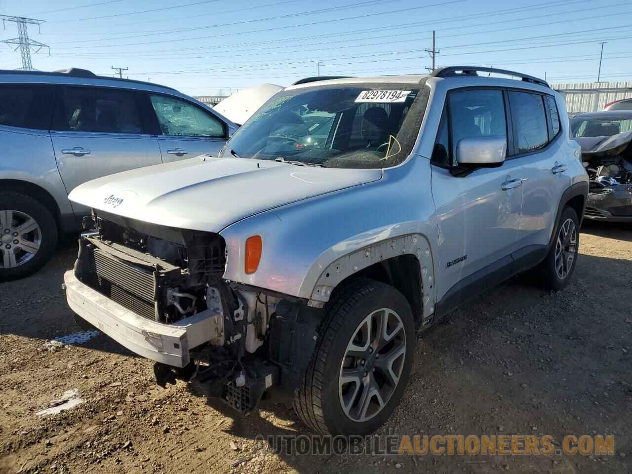 ZACCJBBT1GPC58075 JEEP RENEGADE 2016