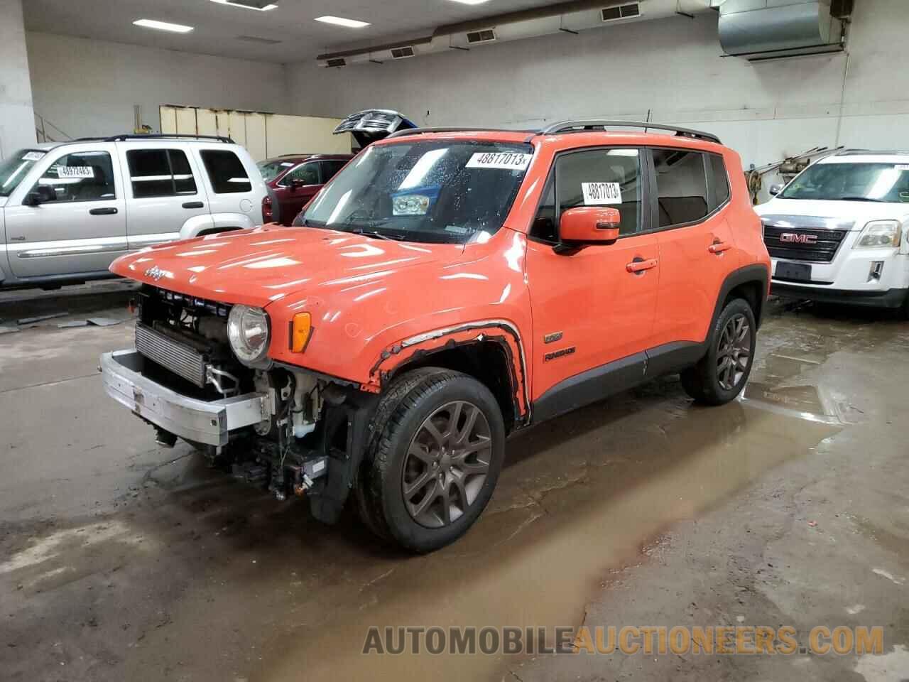 ZACCJBBT1GPD81777 JEEP RENEGADE 2016