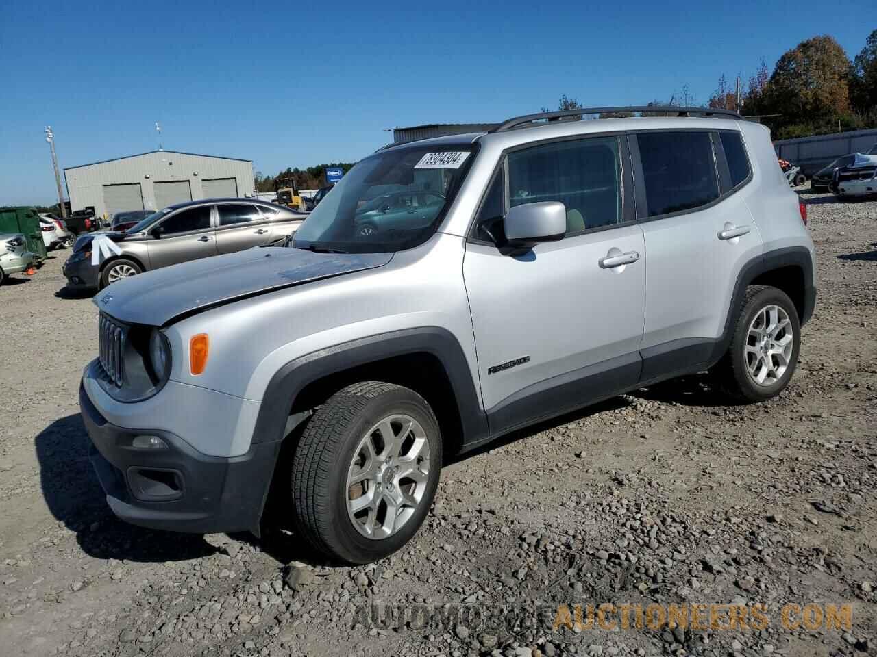 ZACCJBBT1GPD82119 JEEP RENEGADE 2016