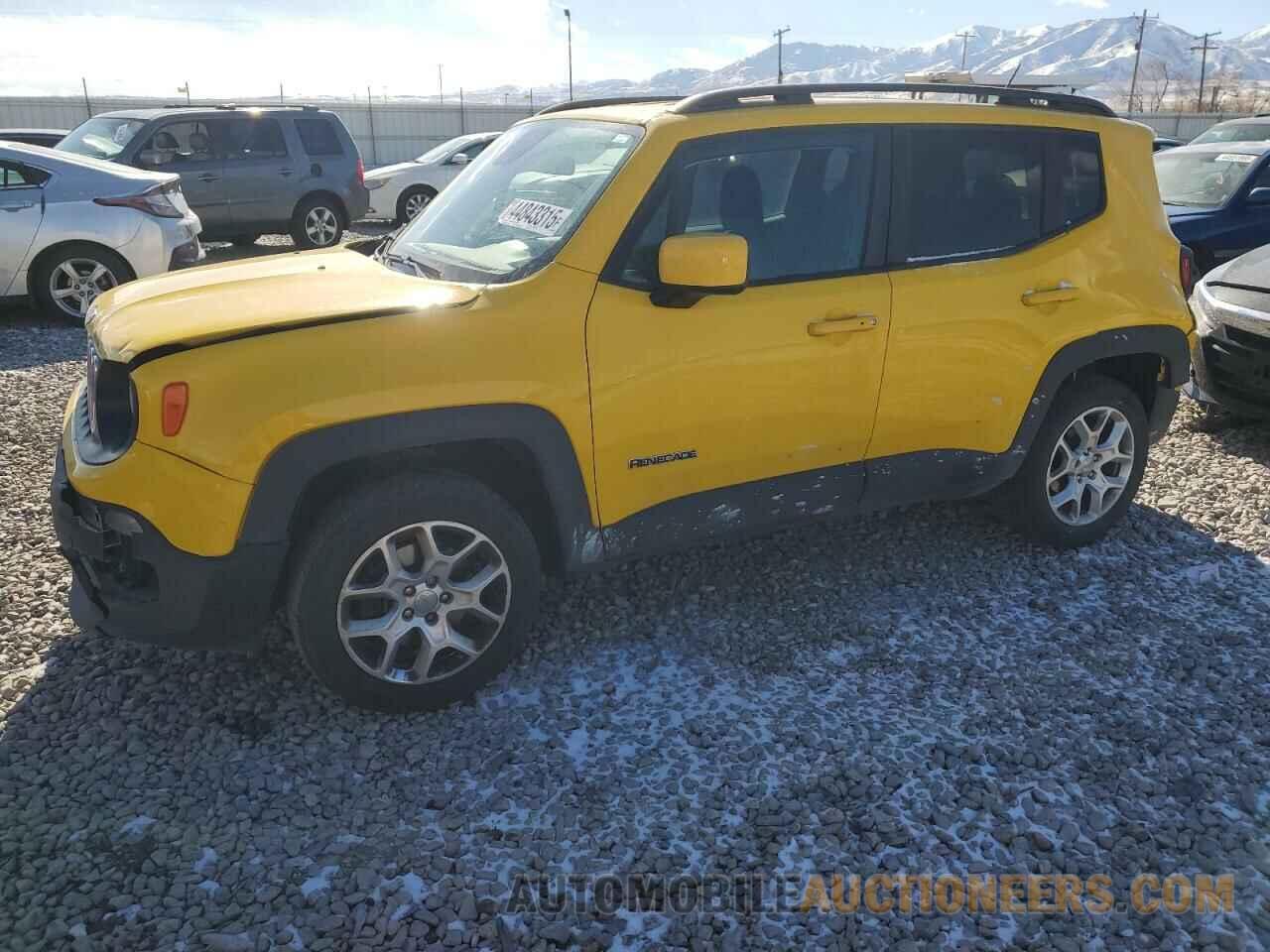 ZACCJBBT1GPE35983 JEEP RENEGADE 2016