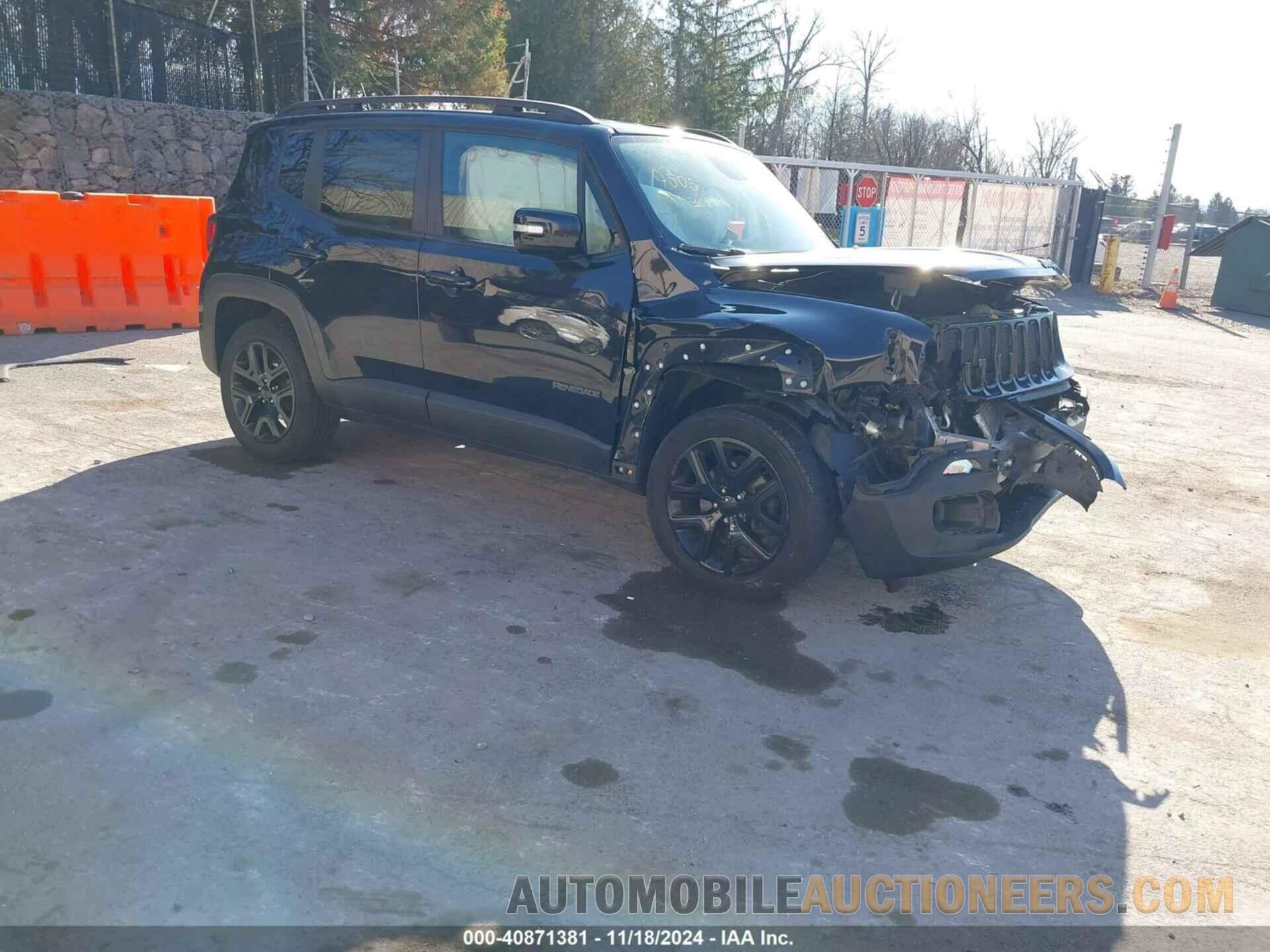 ZACCJBBT2GPD02245 JEEP RENEGADE 2016