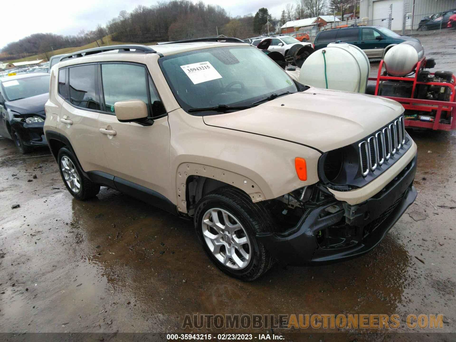 ZACCJBBT3FPB96838 JEEP RENEGADE 2015