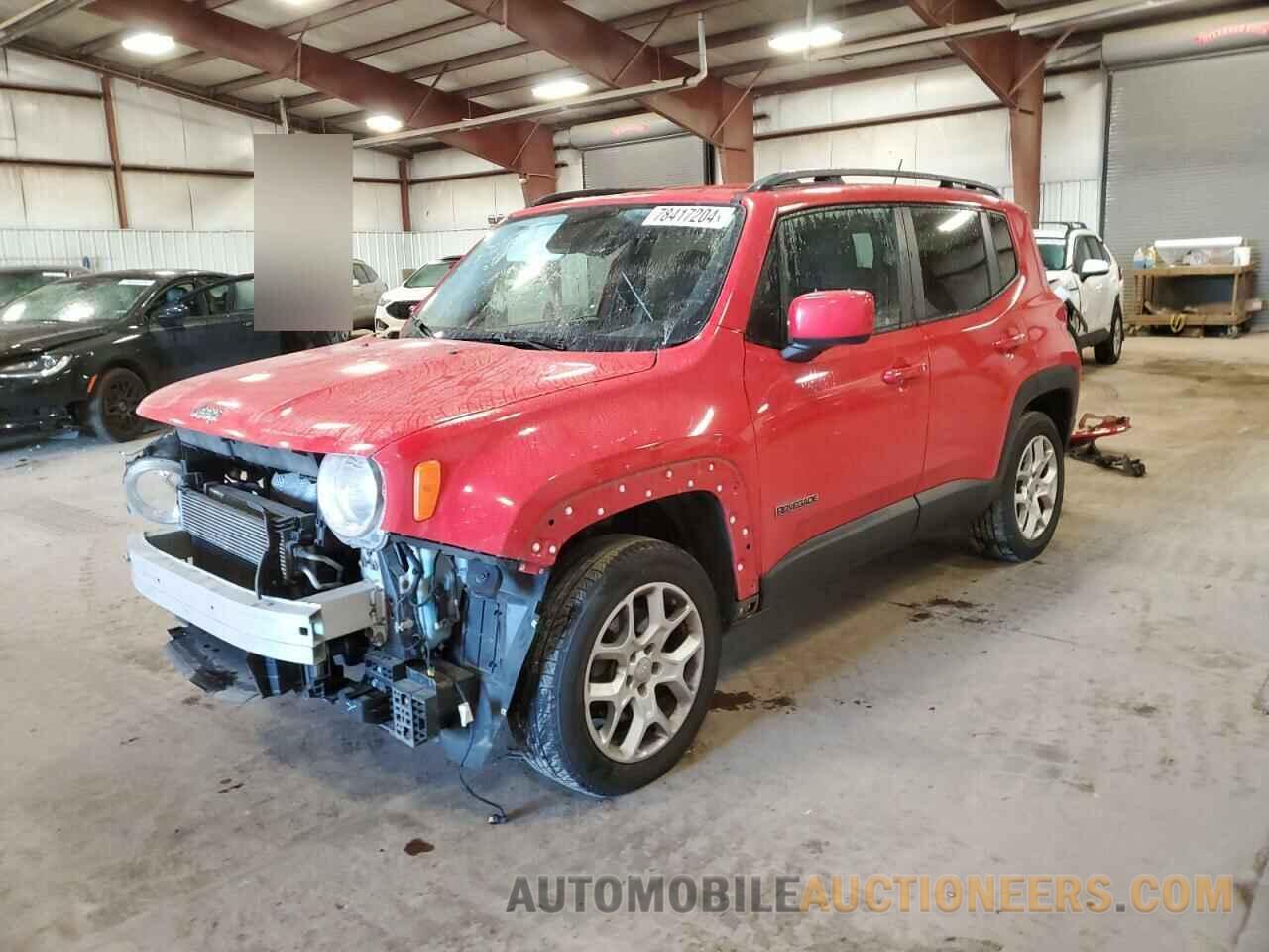 ZACCJBBT3FPC41003 JEEP RENEGADE 2015