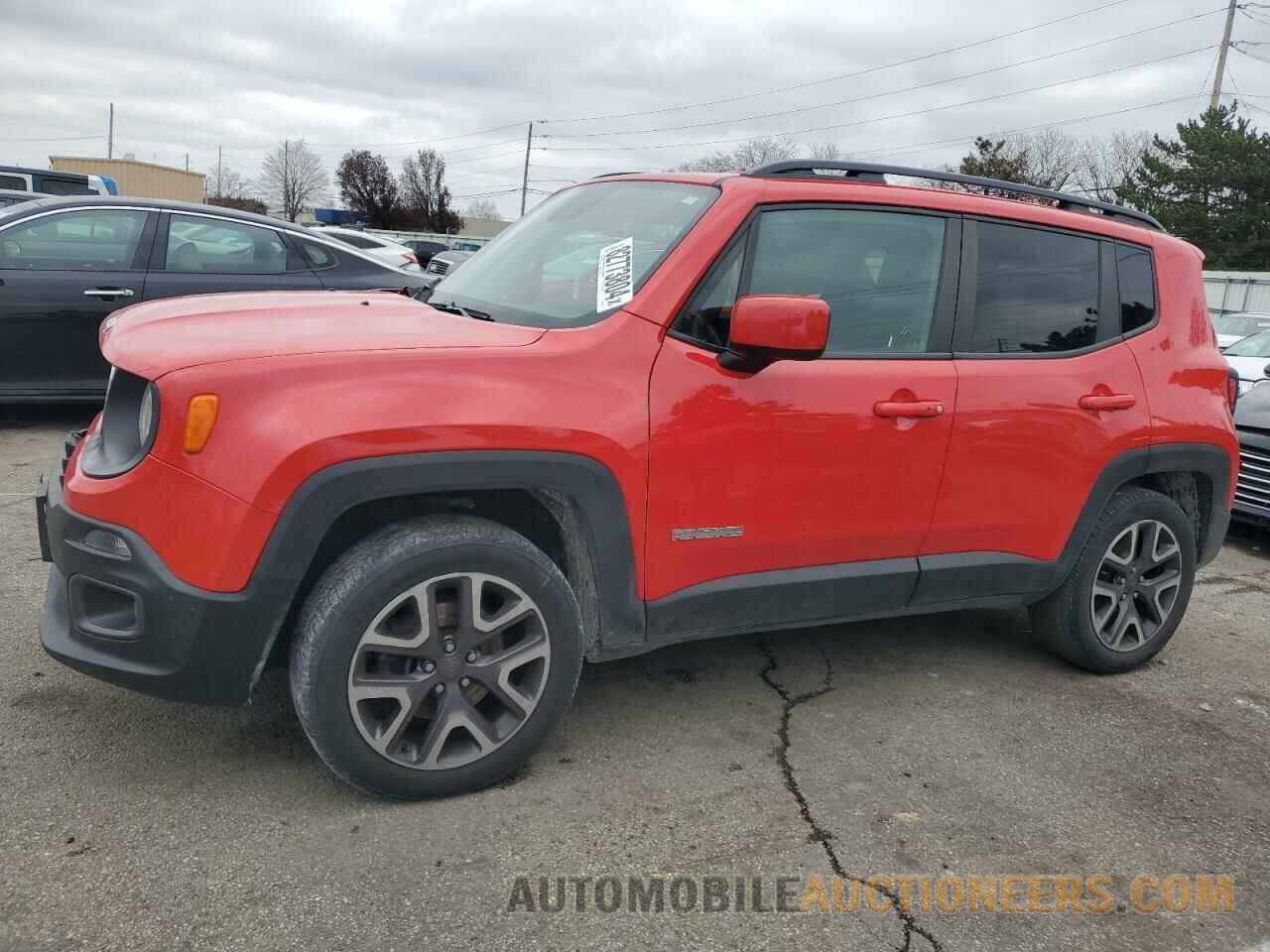 ZACCJBBT3GPD00195 JEEP RENEGADE 2016