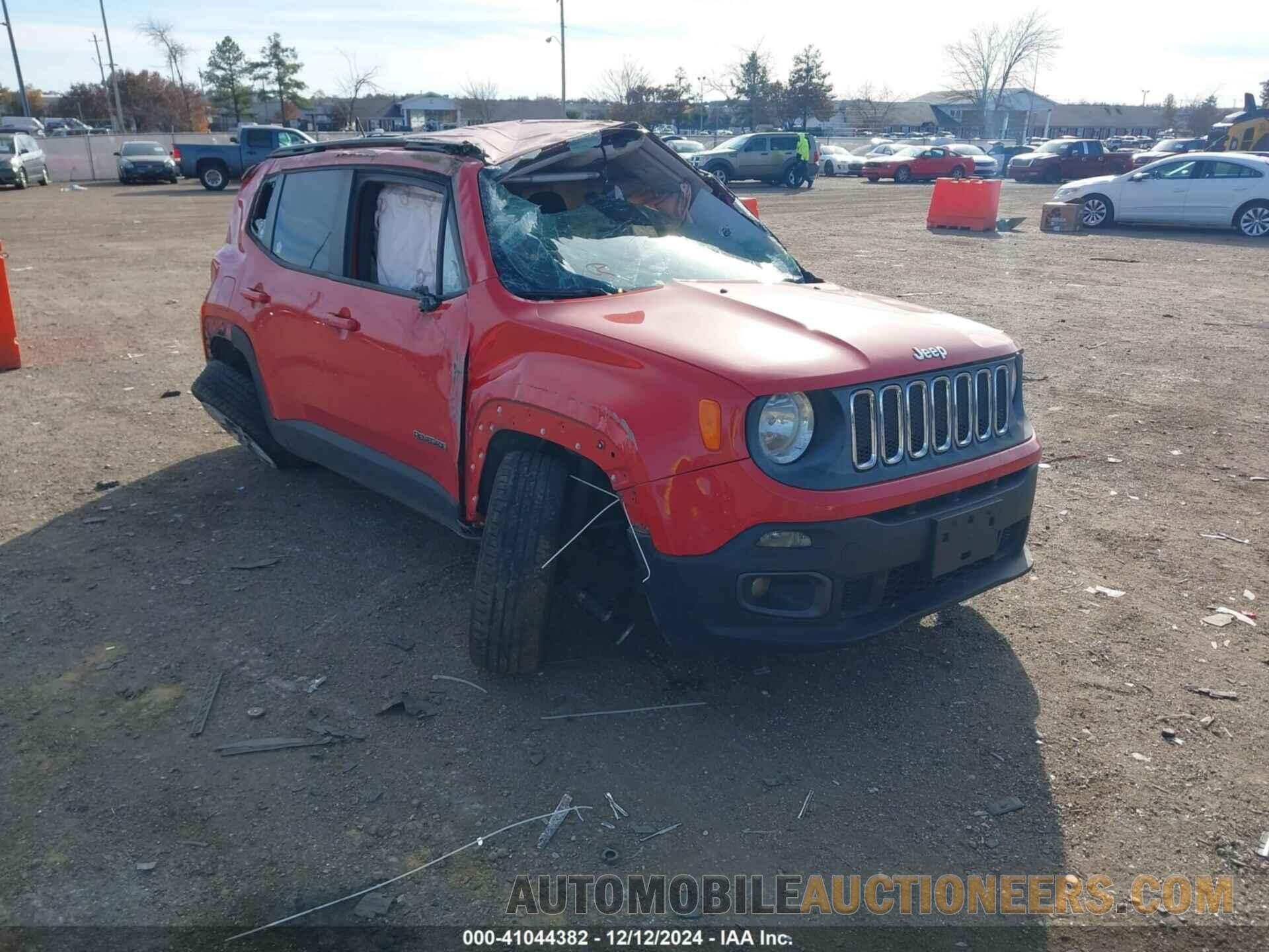 ZACCJBBT4FPB26006 JEEP RENEGADE 2015