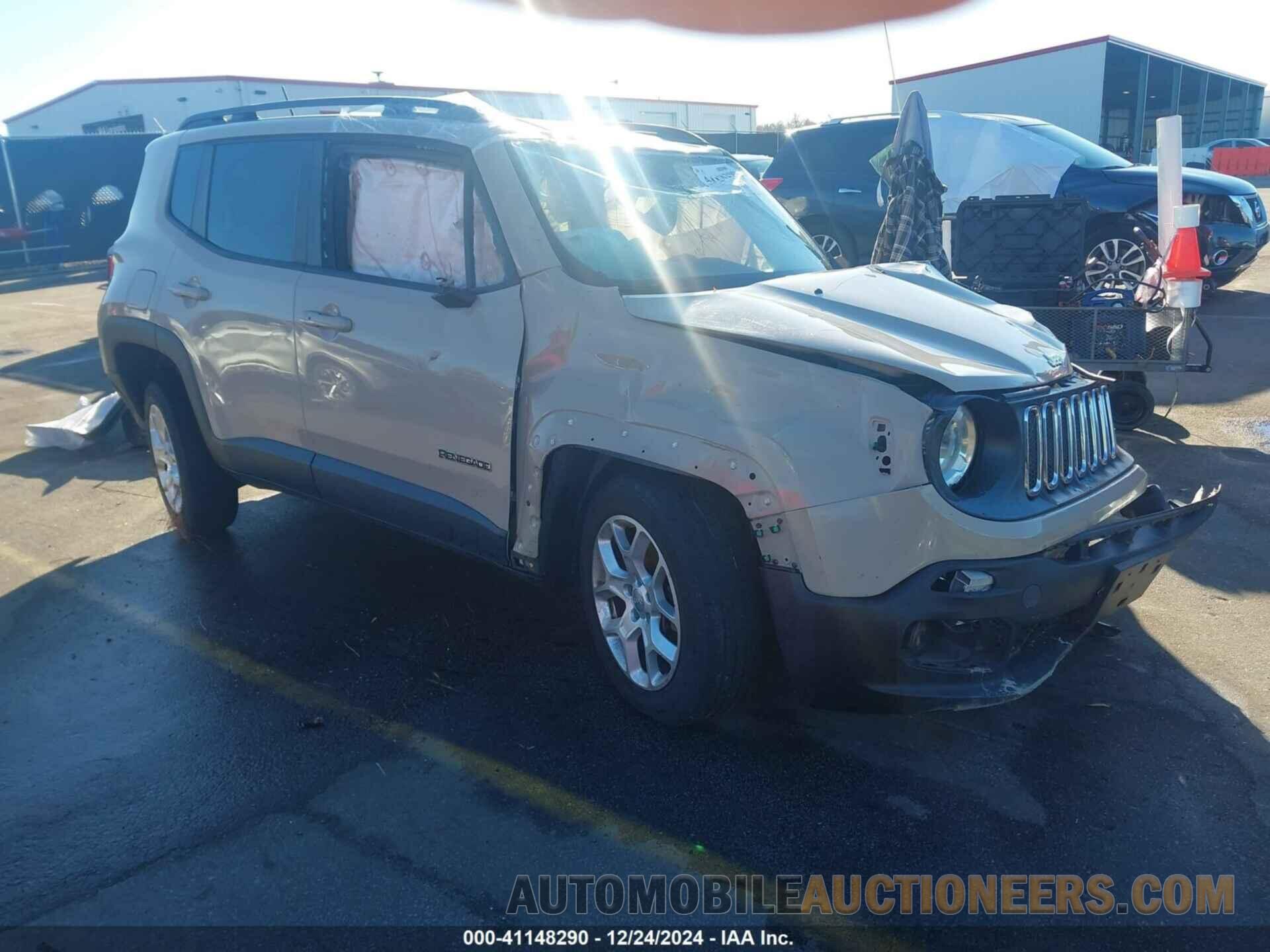 ZACCJBBT4FPB87372 JEEP RENEGADE 2015