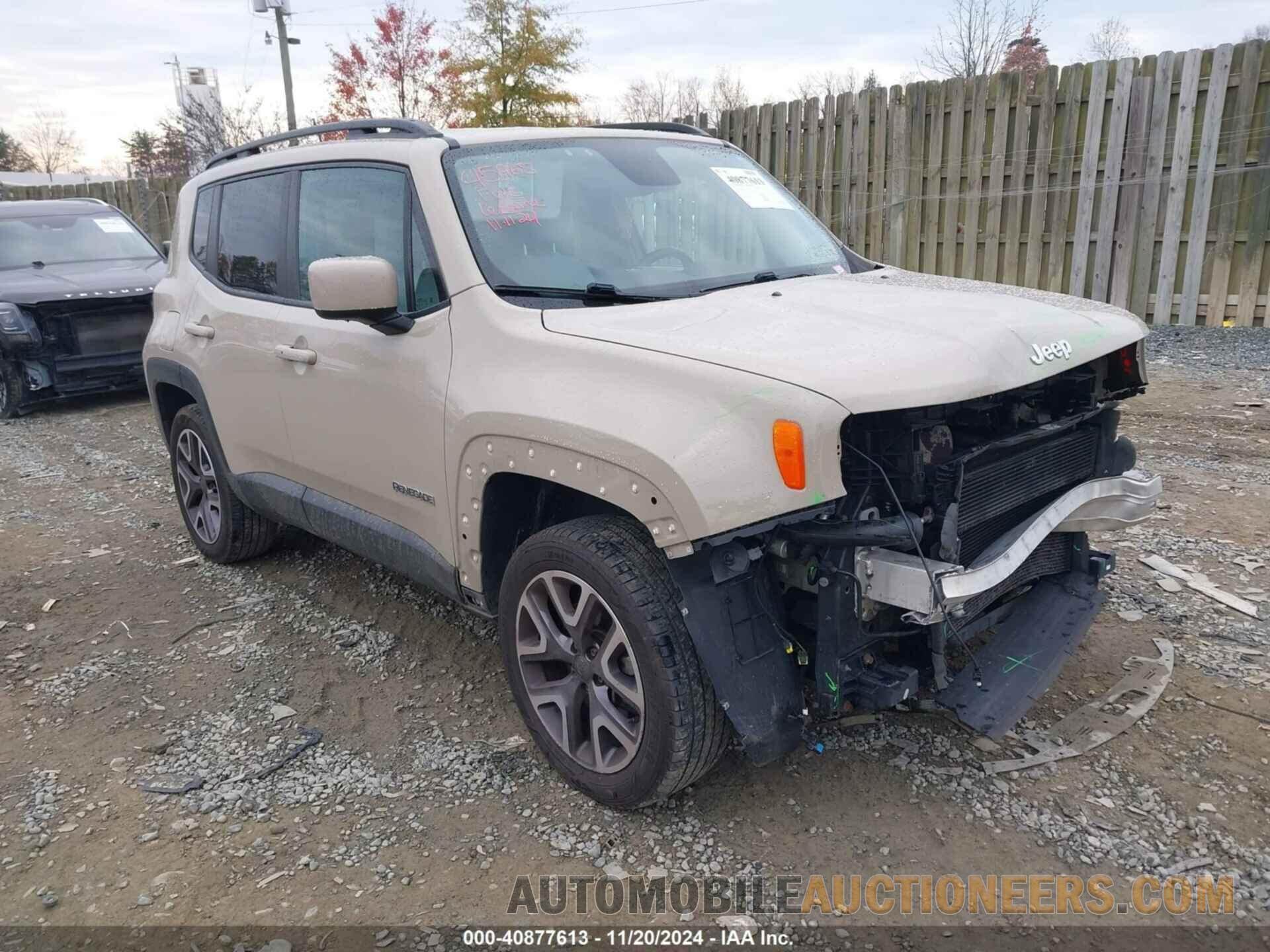 ZACCJBBT4FPC05157 JEEP RENEGADE 2015