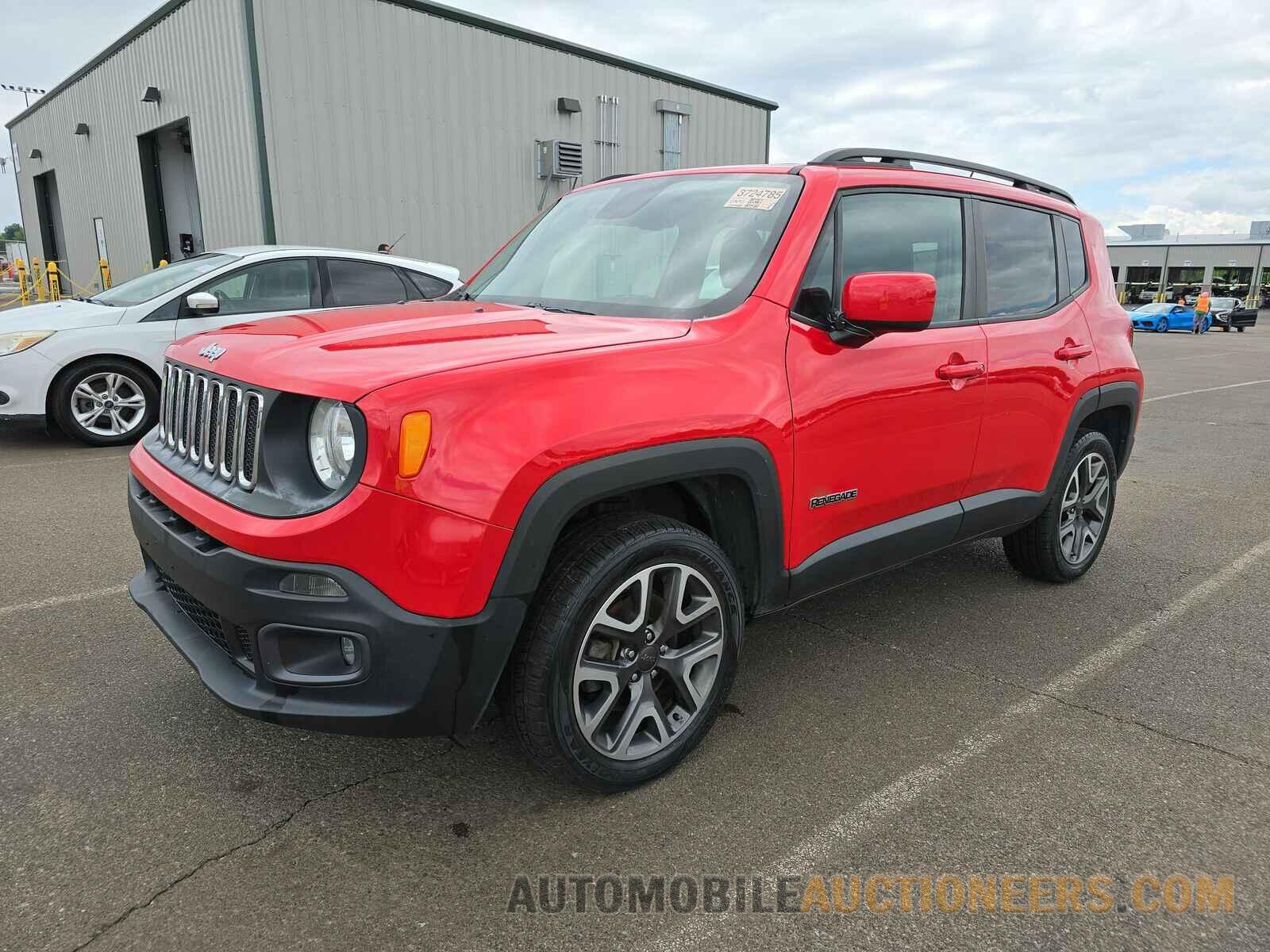 ZACCJBBT4GPE05117 Jeep Renegade 2016