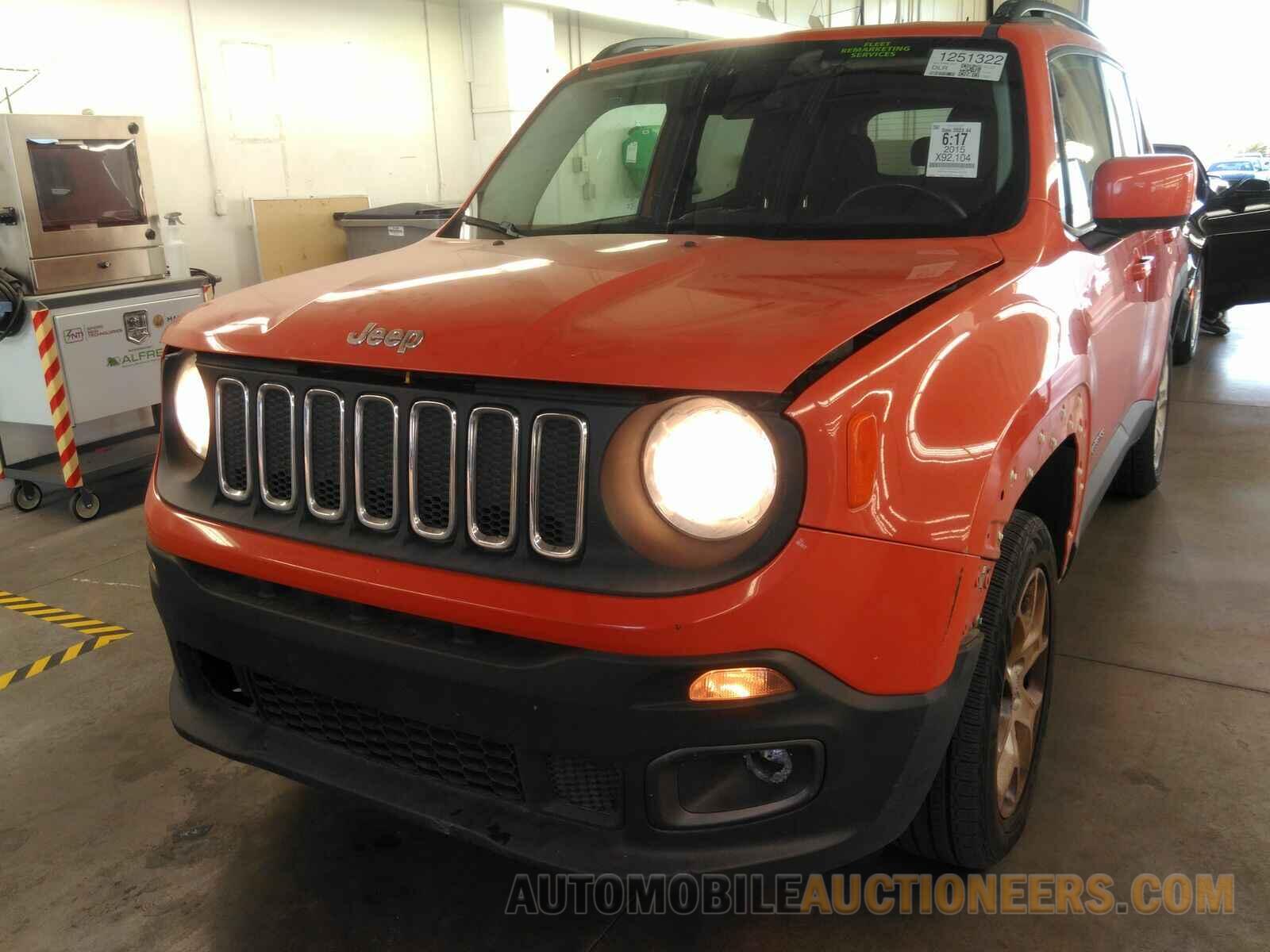 ZACCJBBT5FPB41775 Jeep Renegade 2015