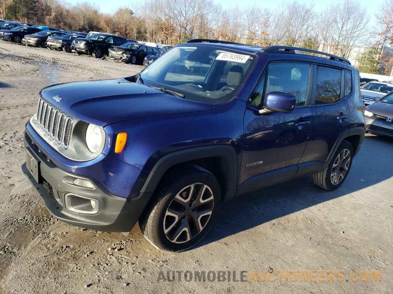 ZACCJBBT5GPD22246 JEEP RENEGADE 2016